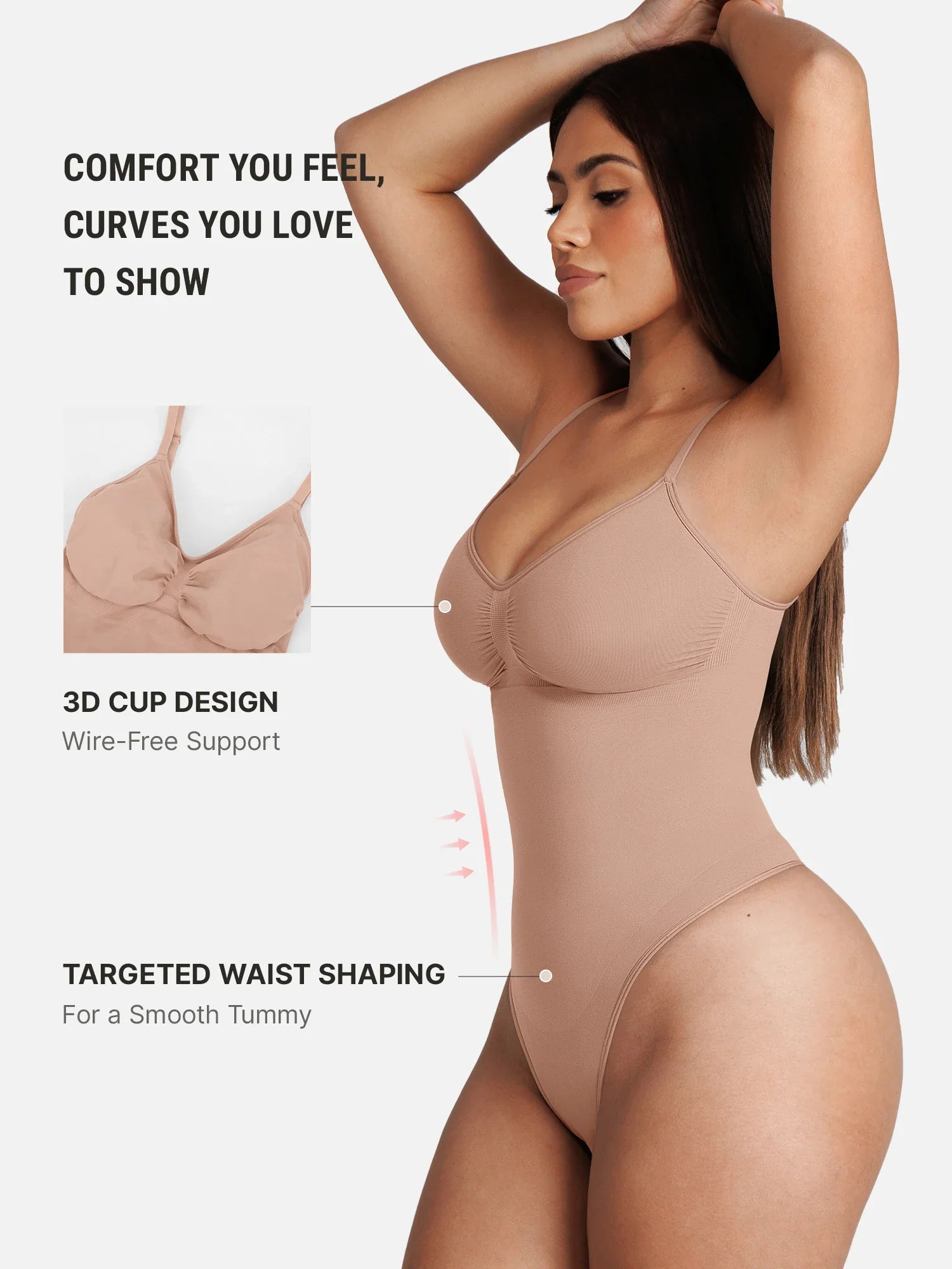 Tummy Control Seamless Bodysuit