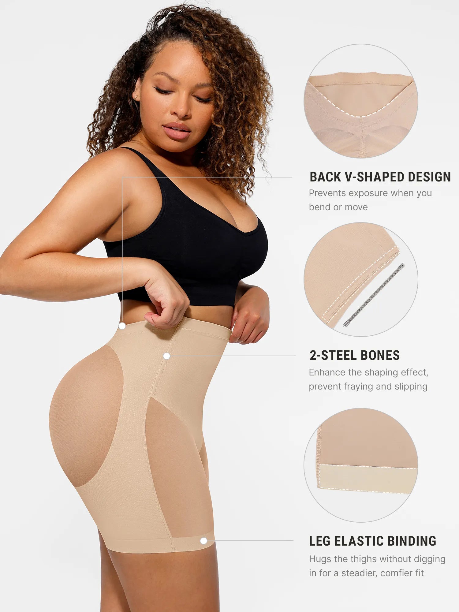 Neonwears Tummy Control Shaping Shorts