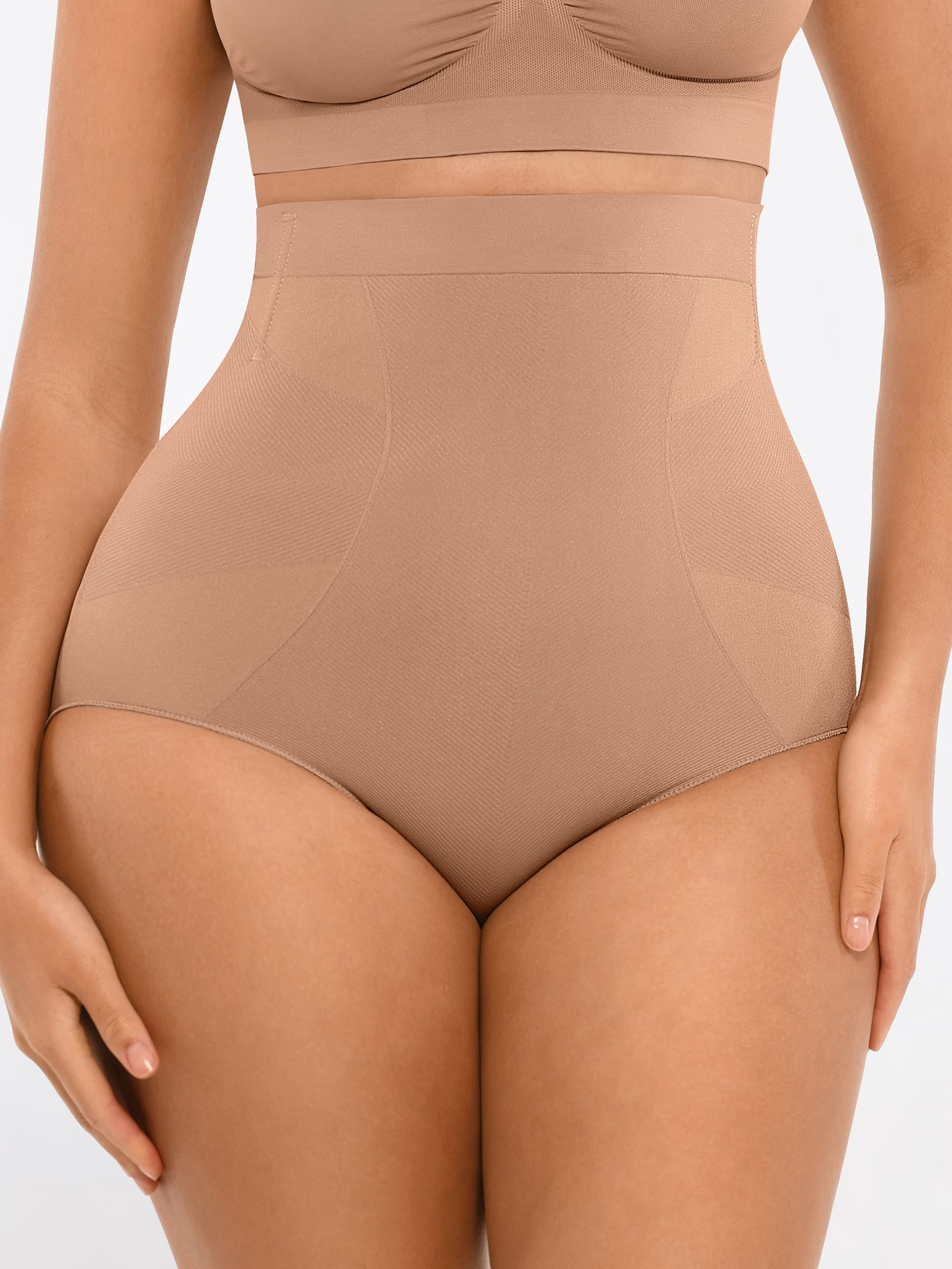 Neonwears High-Waisted Tummy Control Seamless Shapewear Briefs