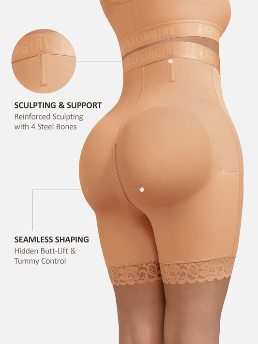 Neonwears Steel-Boned High-Waist Shaper