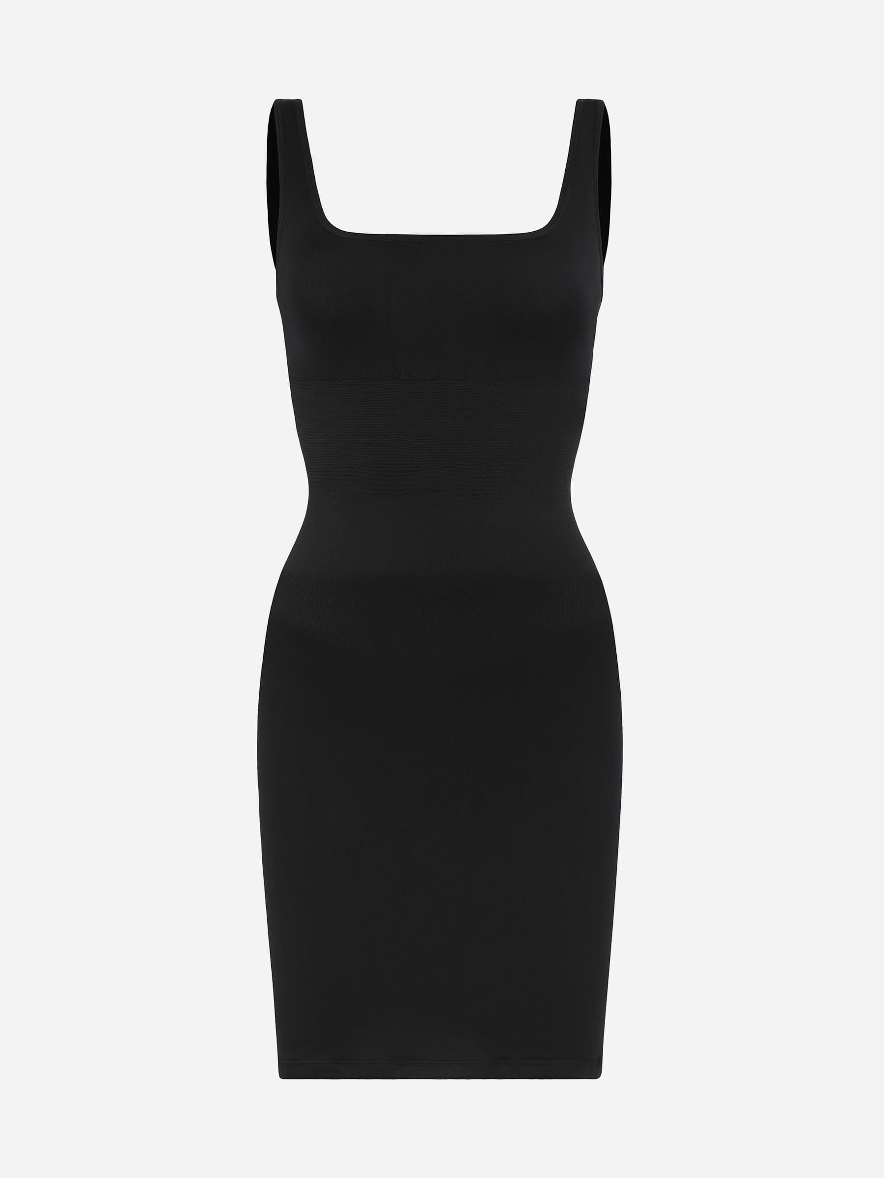 Neonwears Seamless Square Neck Shaping Dress