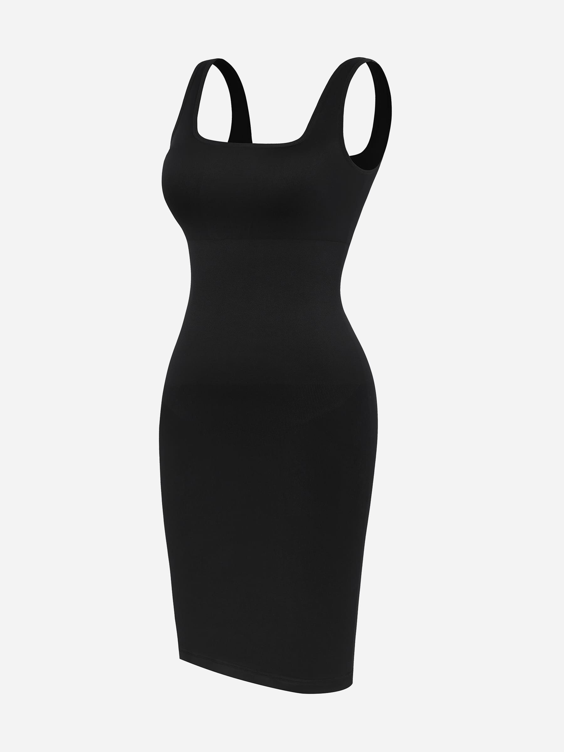 Neonwears Seamless Square Neck Shaping Dress