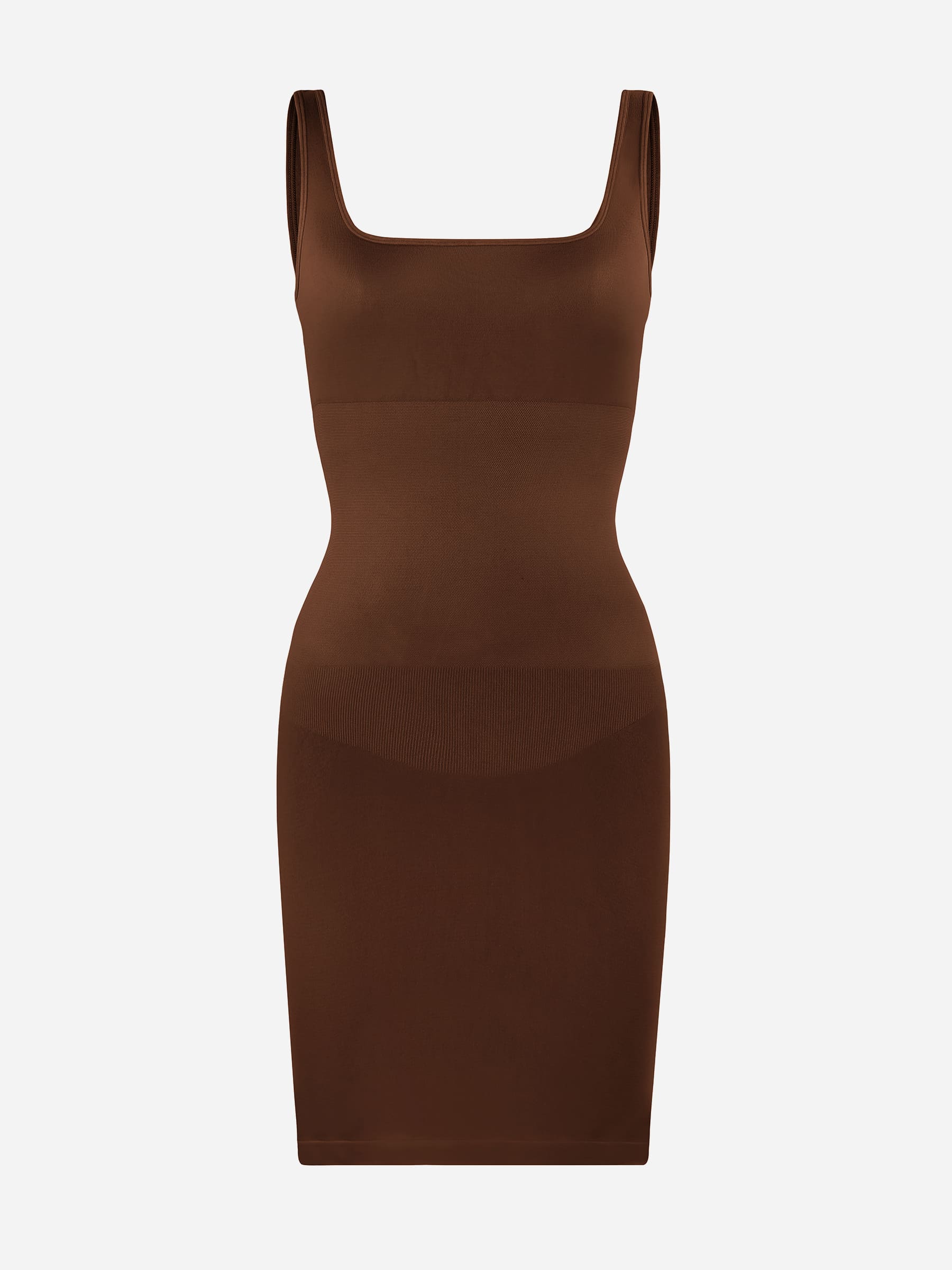 Neonwears Seamless Square Neck Shaping Dress