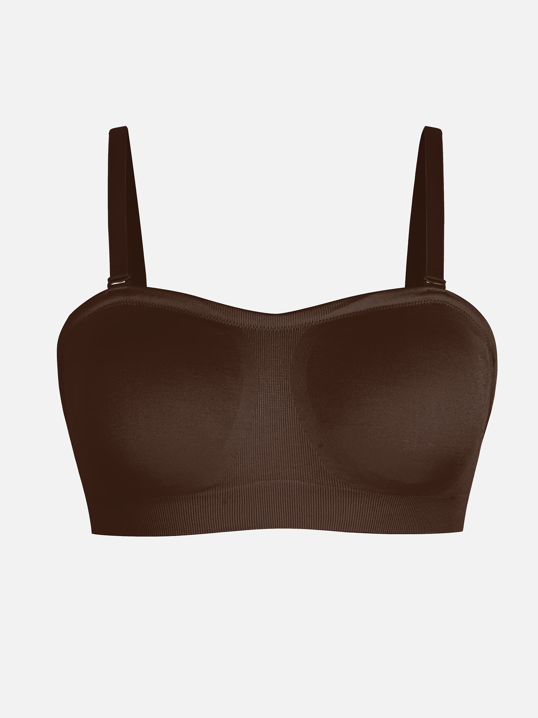 Neonwears Seamless Anti-Slip Bandeau Bra