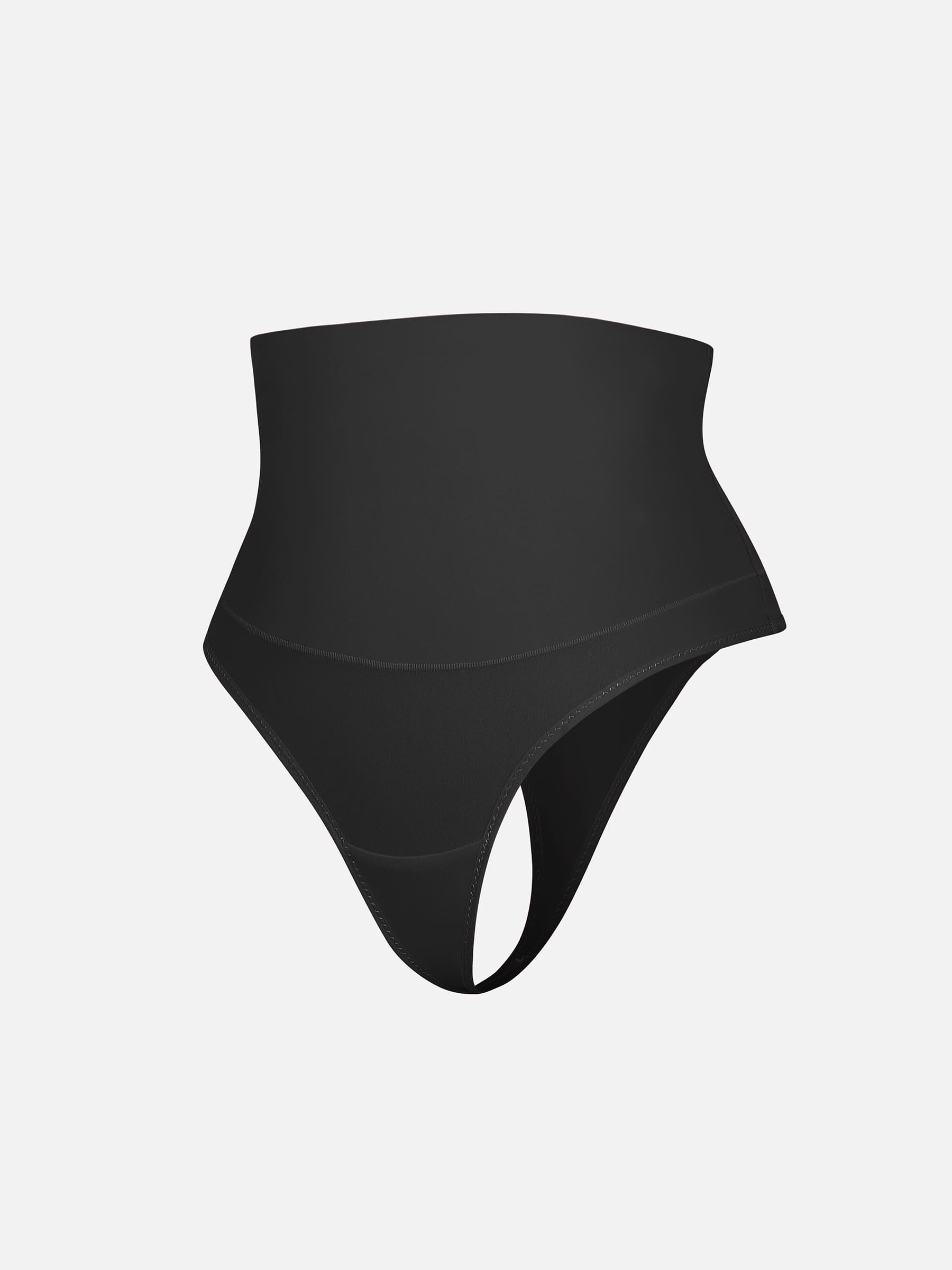 Neonwears Mid-Waisted Thong Tummy Control Shaper Panties