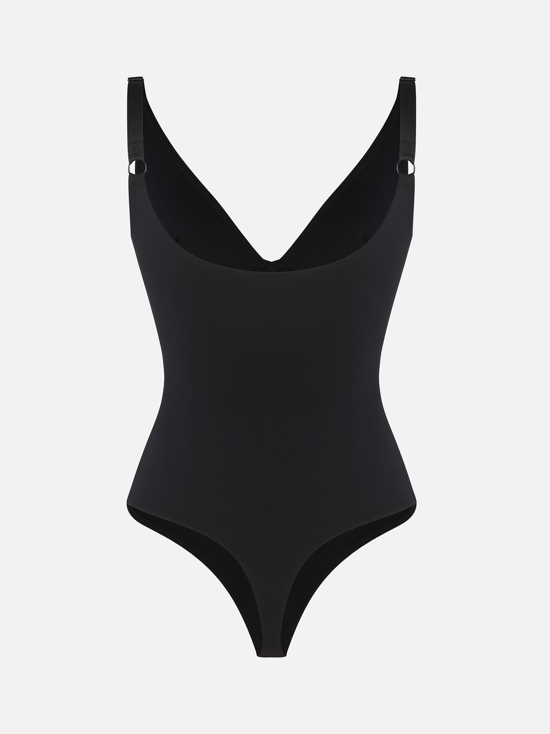 V-Neck Tummy Control Sculpt Bodysuit