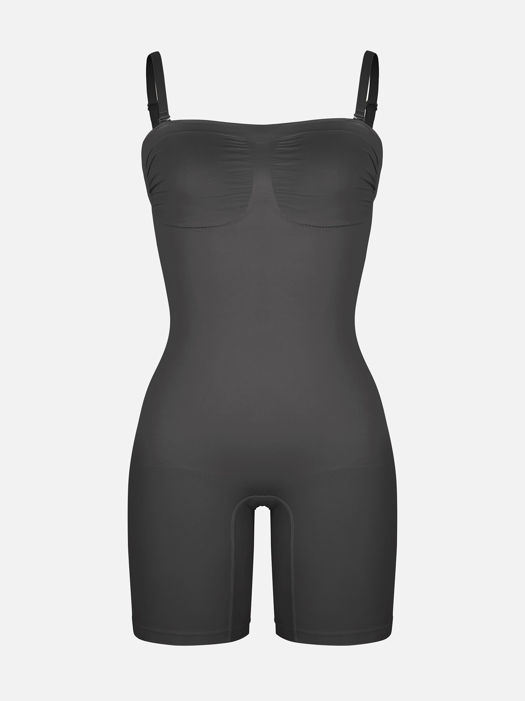 Neonwears Strapless Seamless Bodysuit with Removable Straps