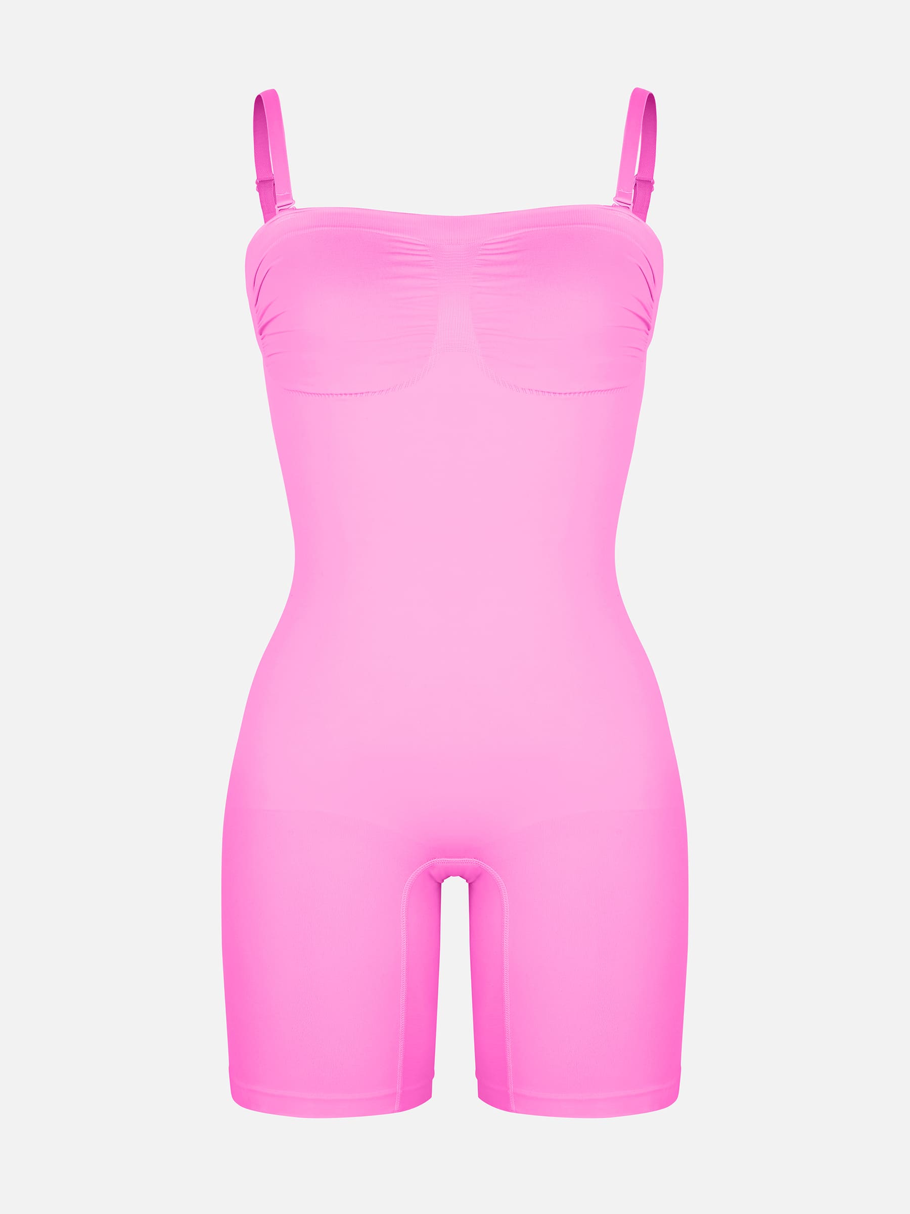 Neonwears Strapless Seamless Bodysuit with Removable Straps