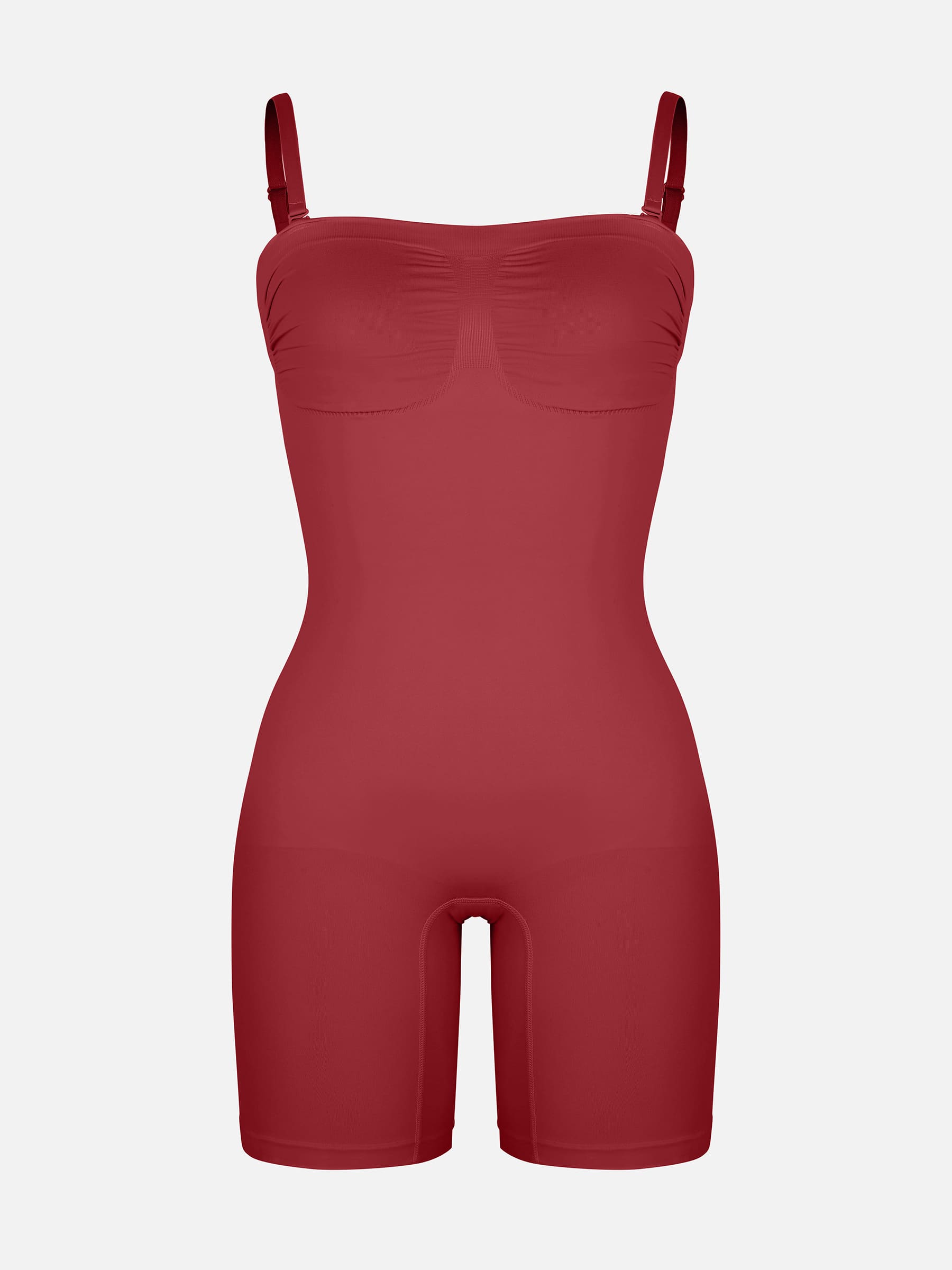 Neonwears Strapless Seamless Bodysuit with Removable Straps