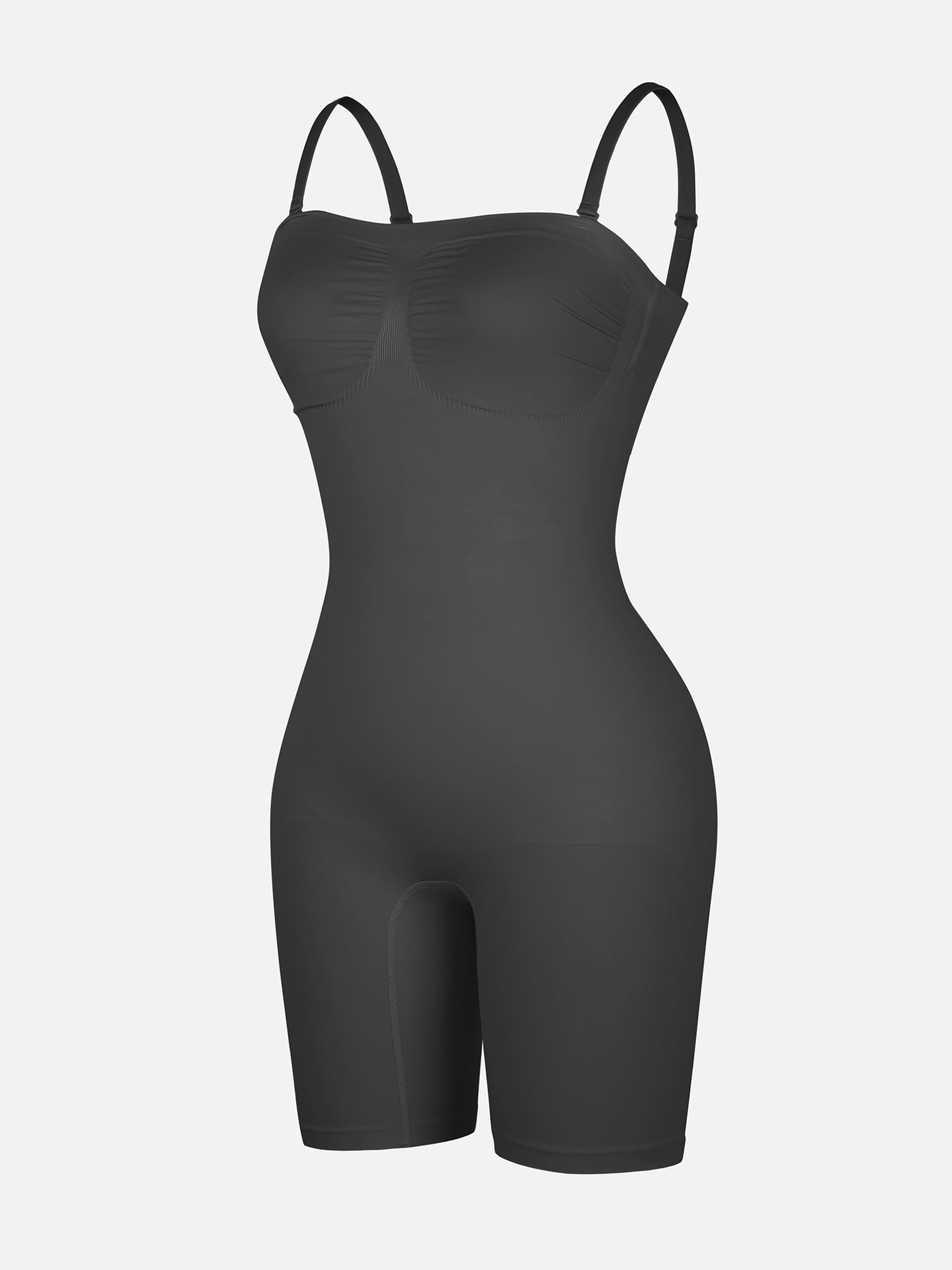 Neonwears Strapless Seamless Bodysuit with Removable Straps