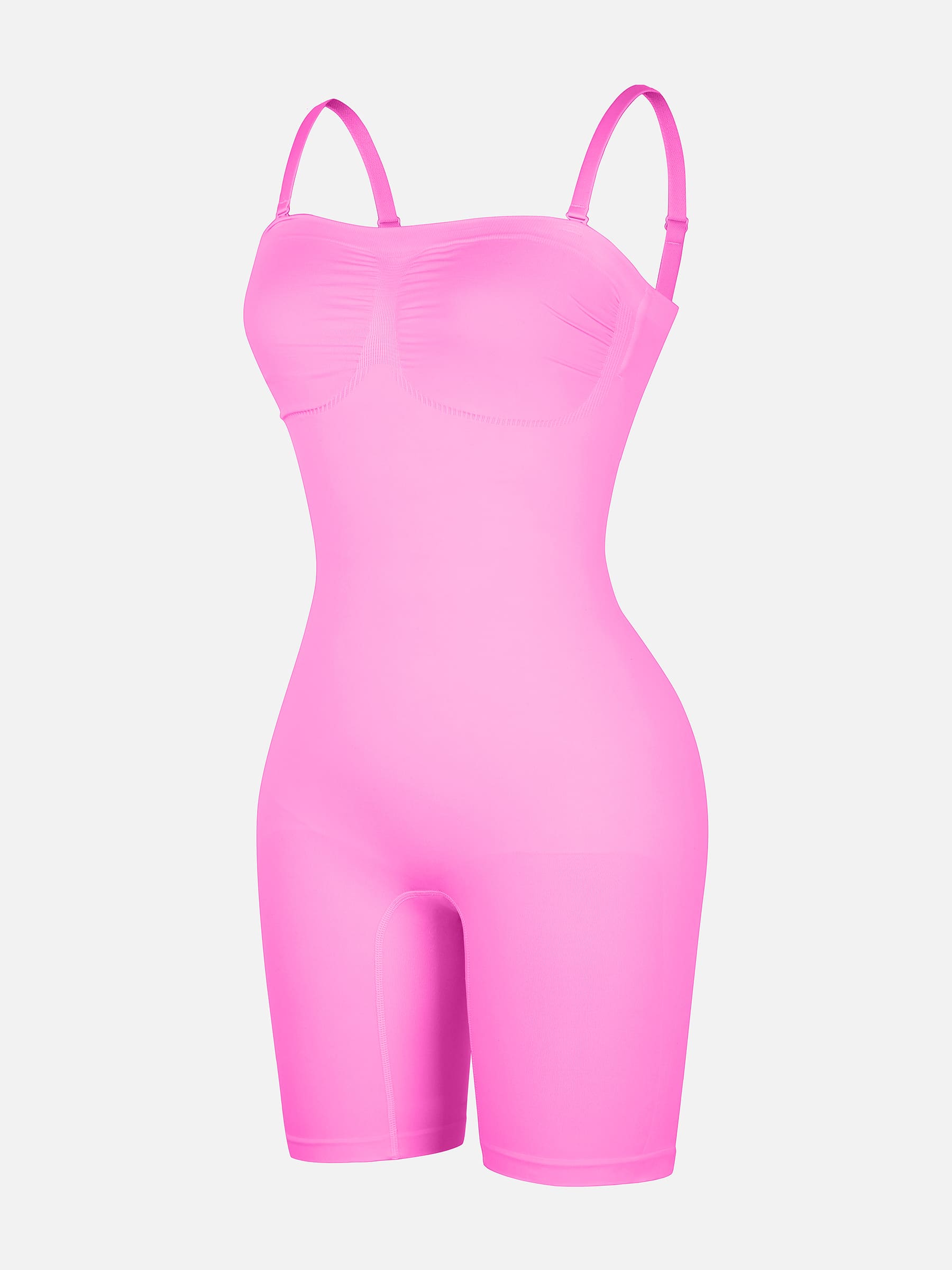 Neonwears Strapless Seamless Bodysuit with Removable Straps