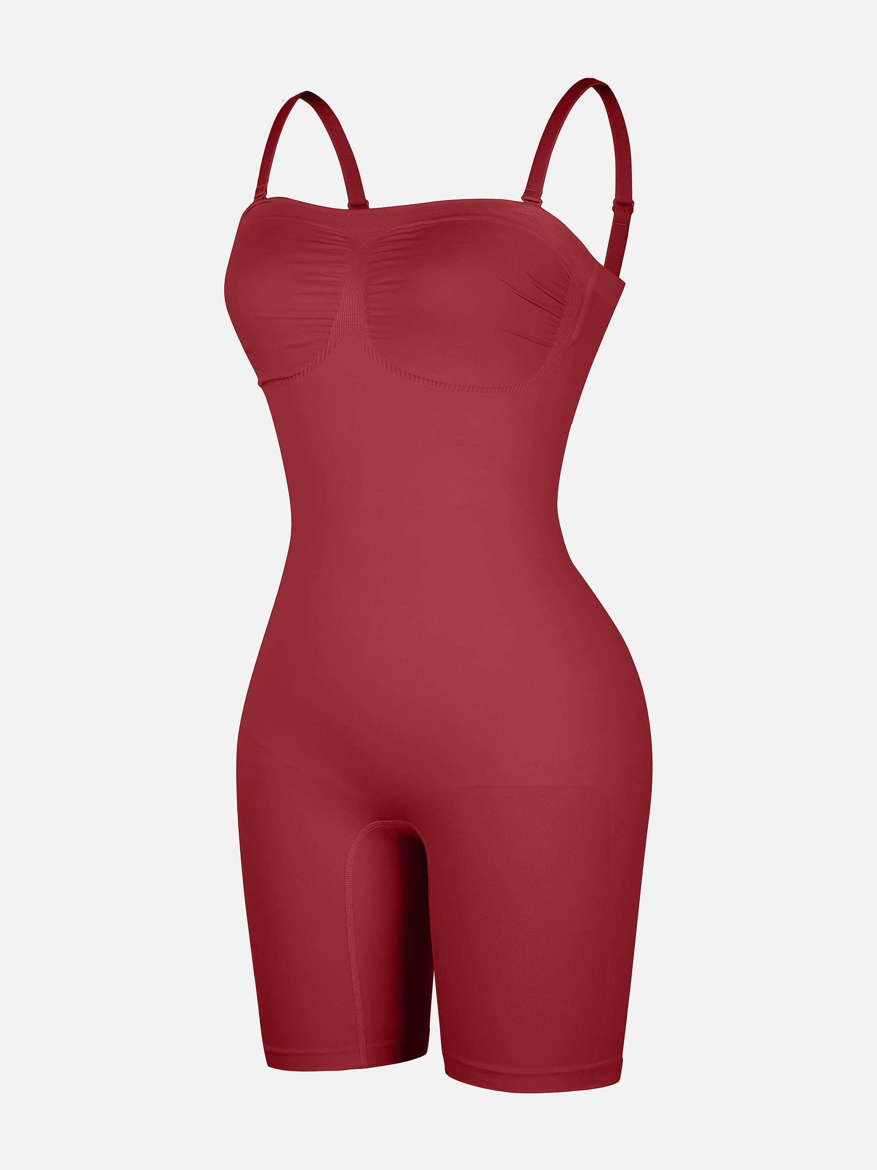 Neonwears Strapless Seamless Bodysuit with Removable Straps