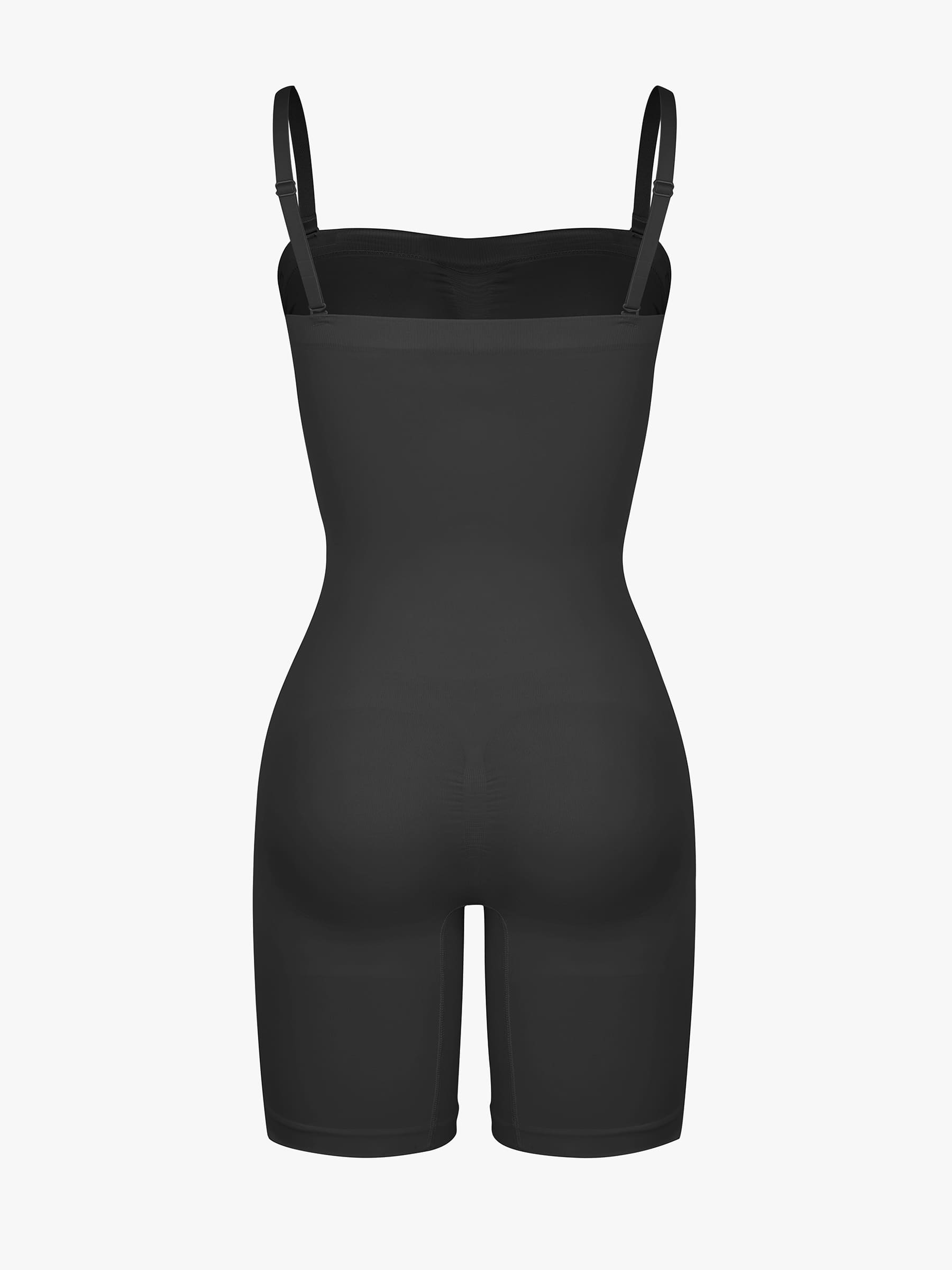 Neonwears Strapless Seamless Bodysuit with Removable Straps