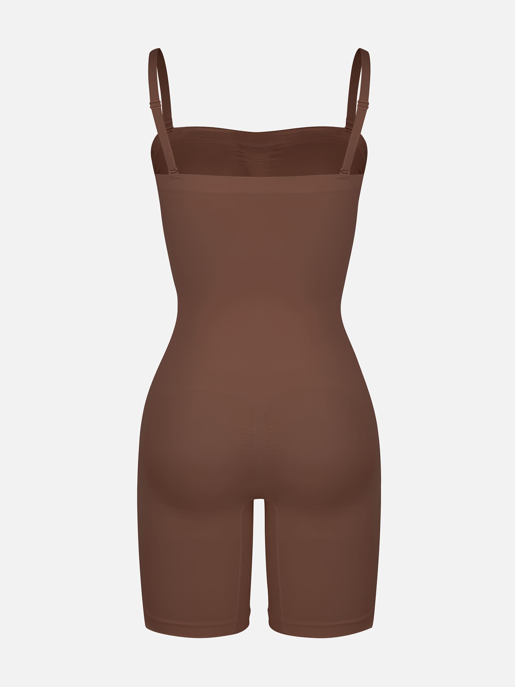 Neonwears Strapless Seamless Bodysuit with Removable Straps