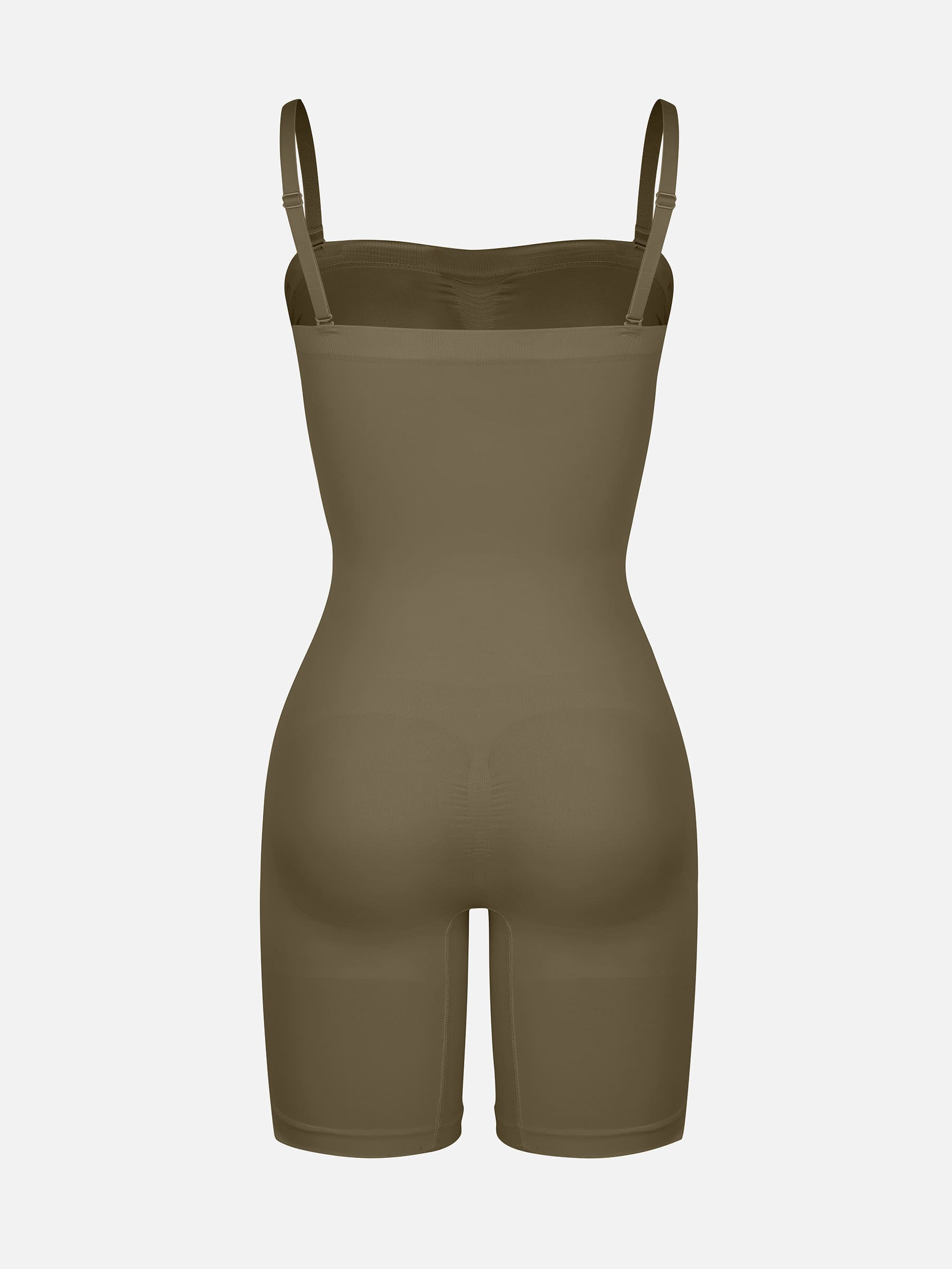 Neonwears Strapless Seamless Bodysuit with Removable Straps