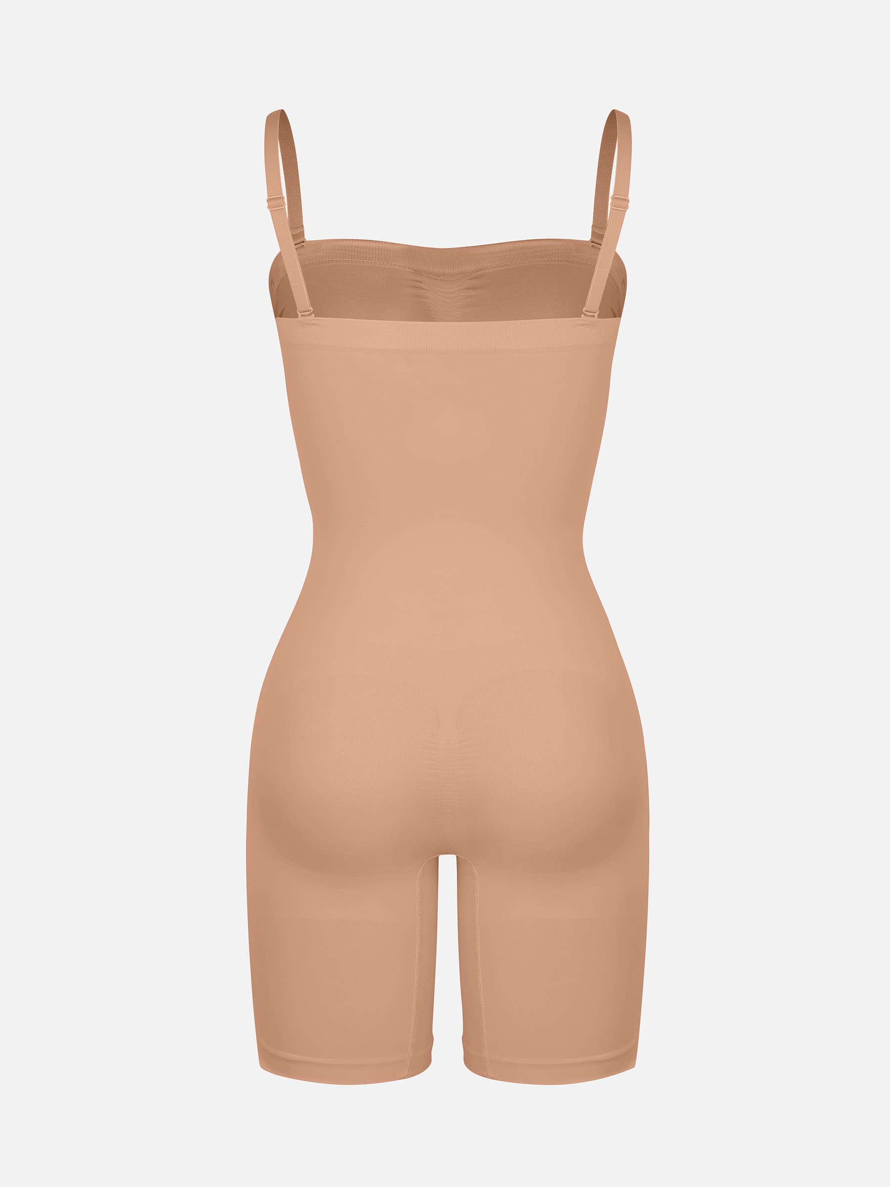 Neonwears Strapless Seamless Bodysuit with Removable Straps