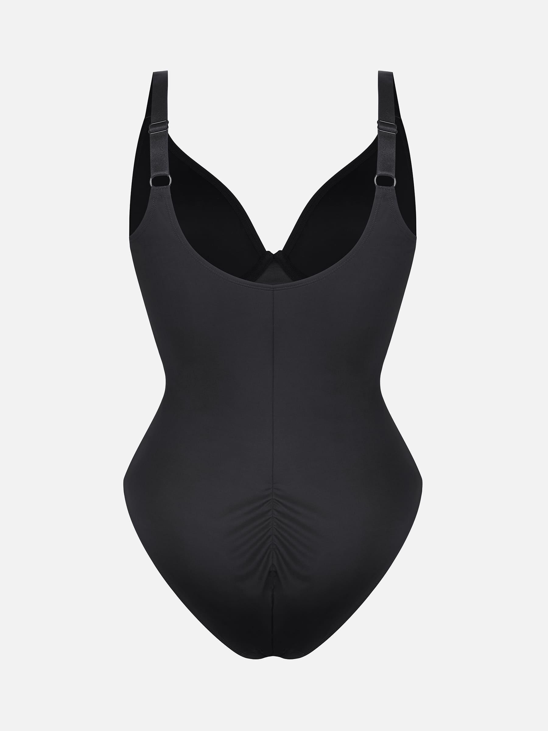 V-Neck Tummy Control Sculpt Bodysuit