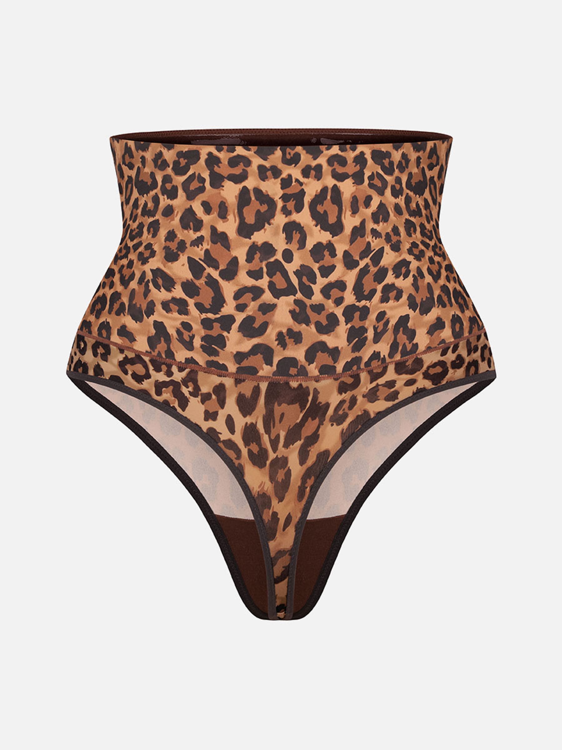 Neonwears Mid-Waisted Thong Tummy Control Shaper Panties