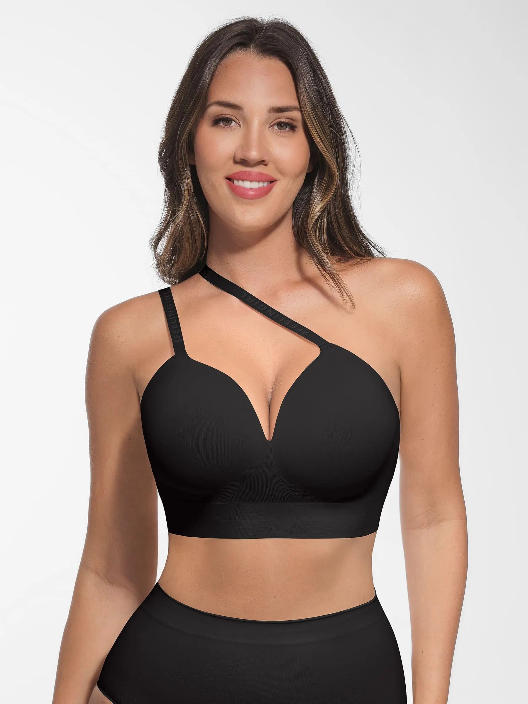 Neonwears Wireless Adjustable Push-Up Full Coverage Bra