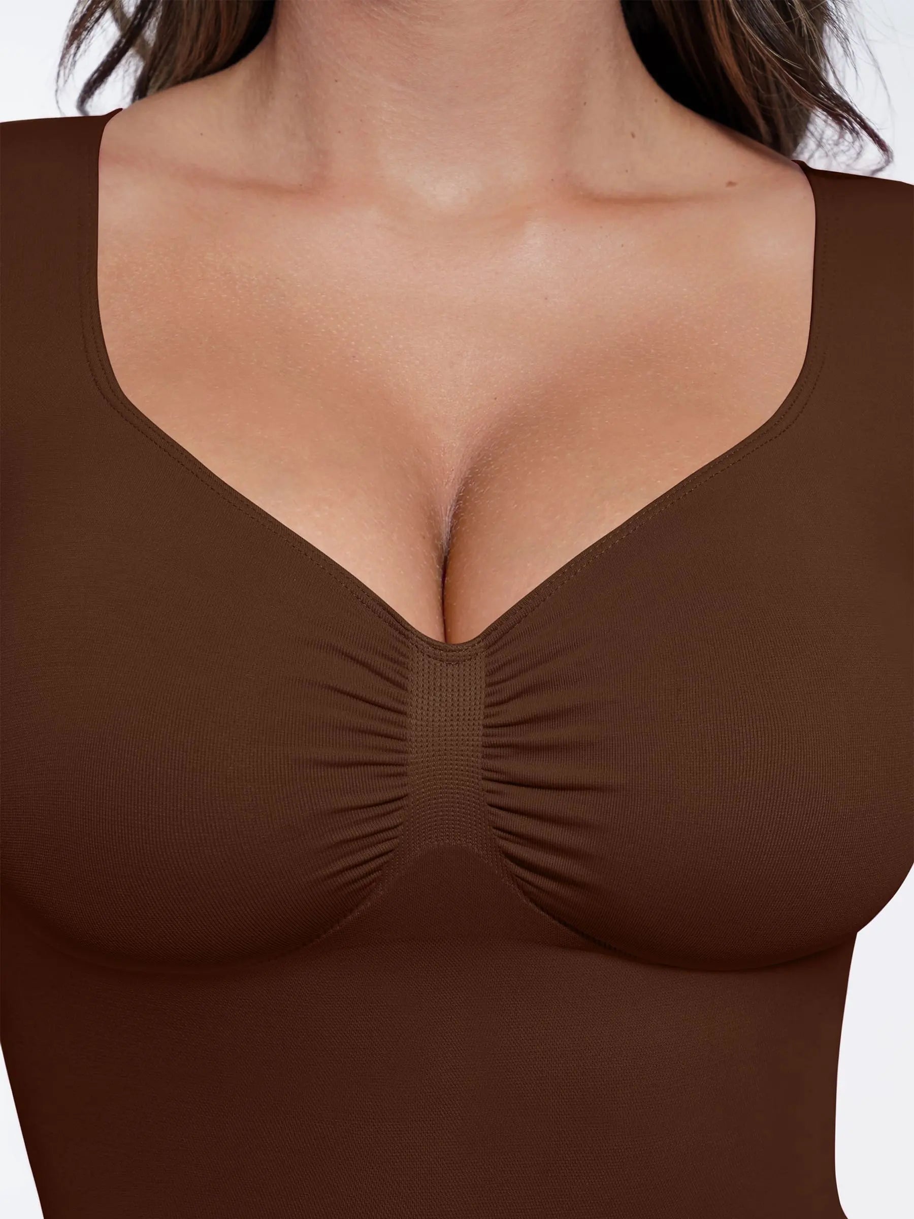 Neonwears Seamless Long-Sleeve Everyday Shaper Top