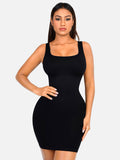 Neonwears Seamless Square Neck Shaping Dress