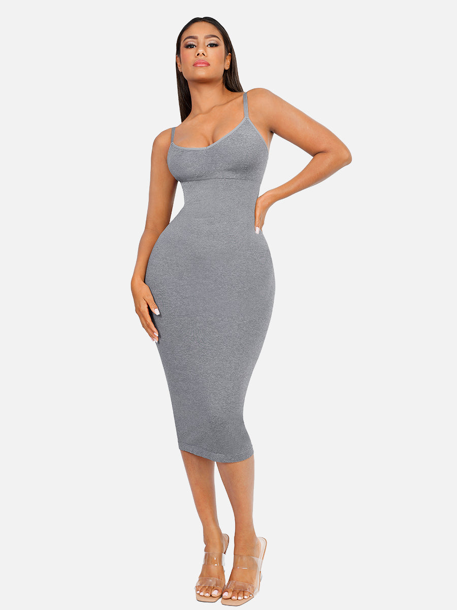 Neonwears Seamless Midi Body Shaper Dress