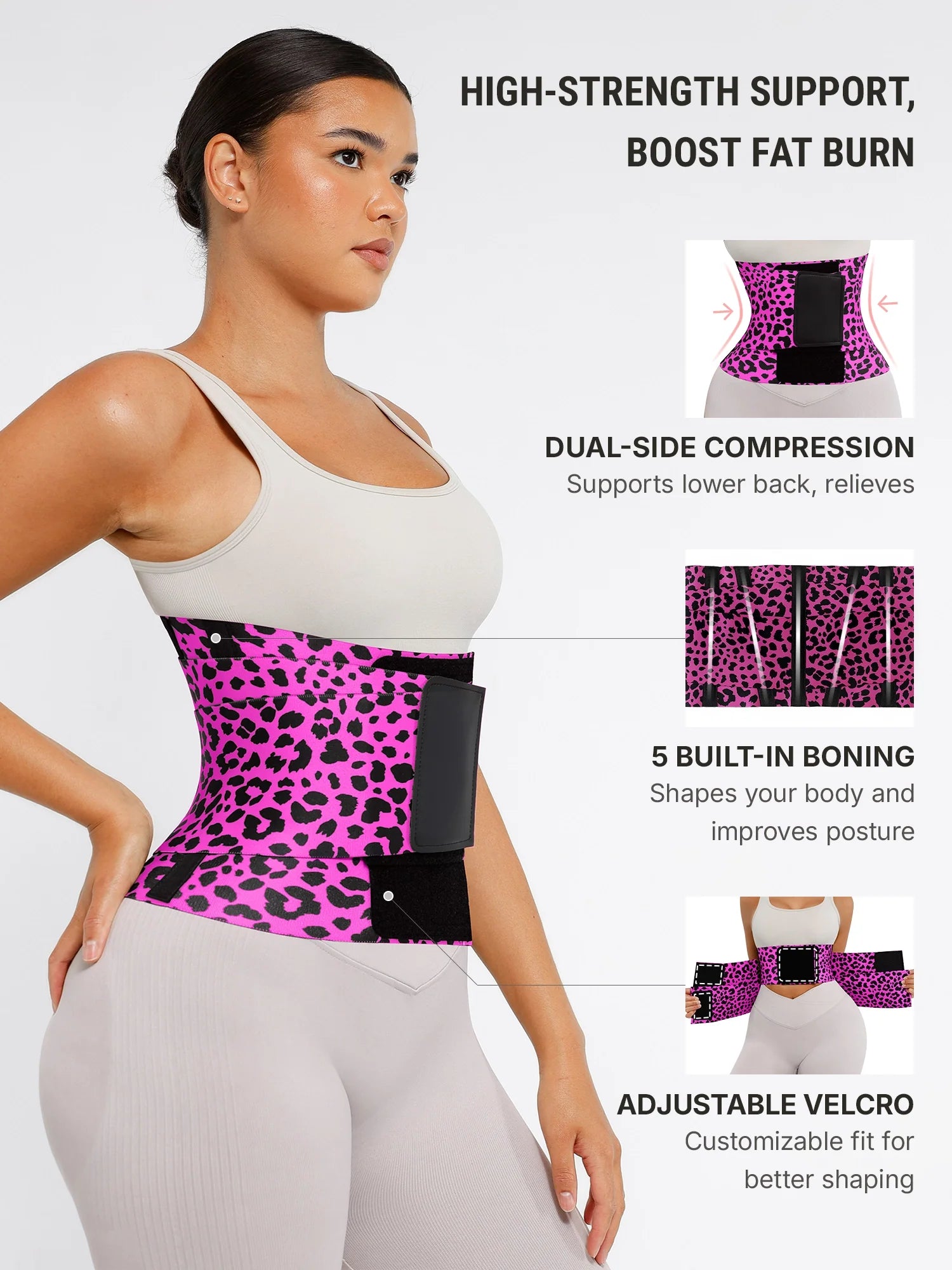 Tummy Control Adjustable Waist Trainer