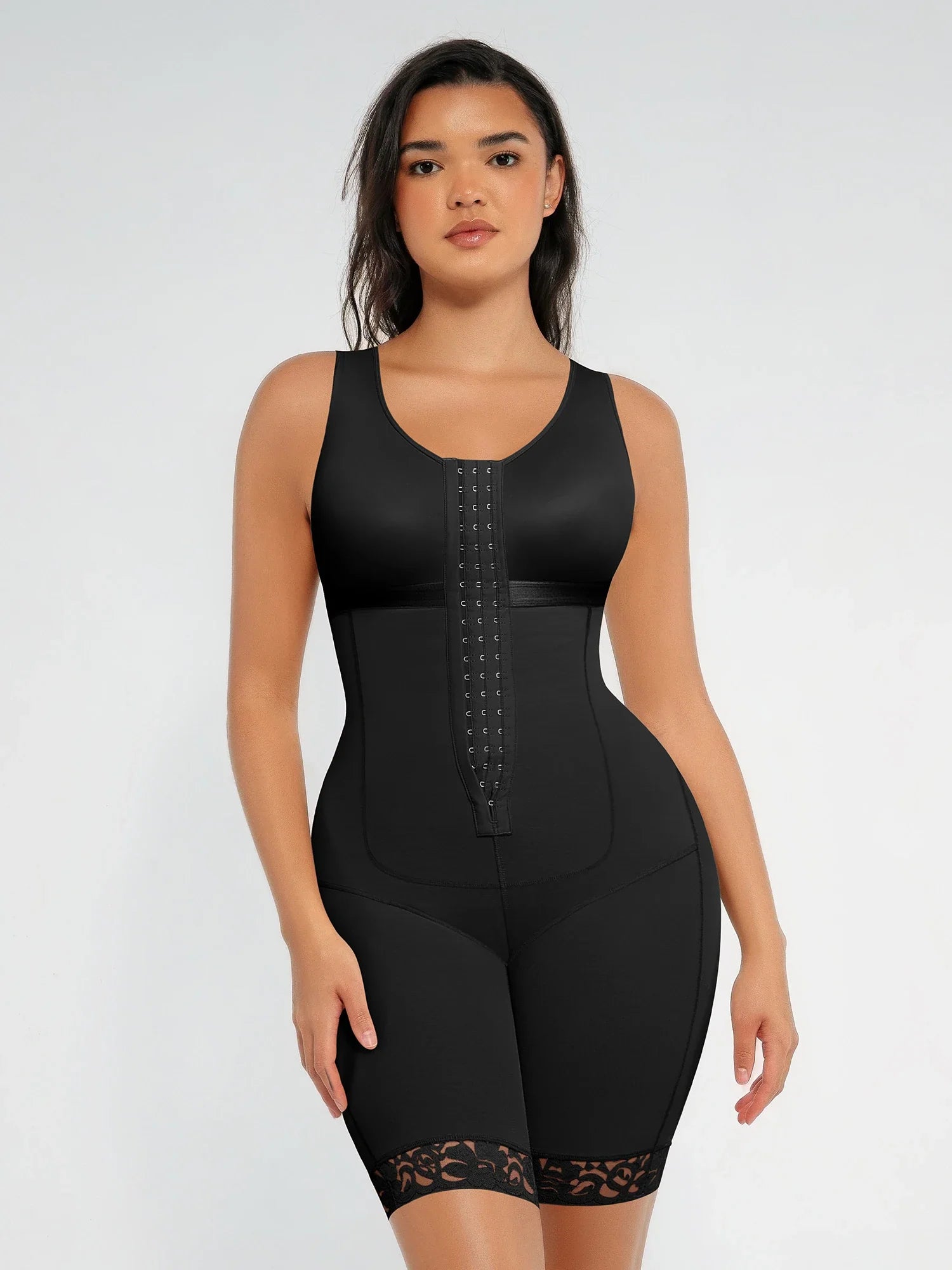 Neonwears Post-Surgery Open Bust Tummy Control Butt Lift Bodysuit
