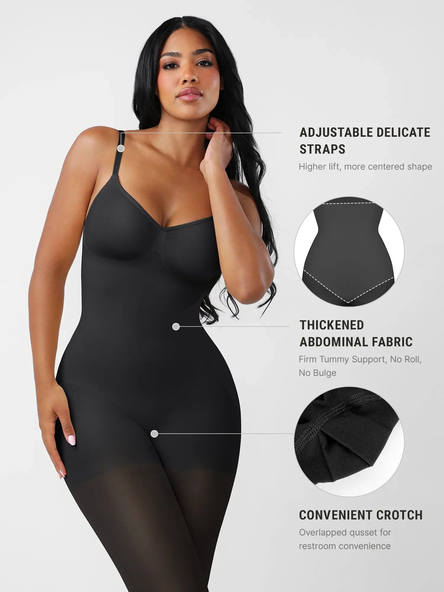 Neonwears Seamless Full Coverage Shaping Bodysuit