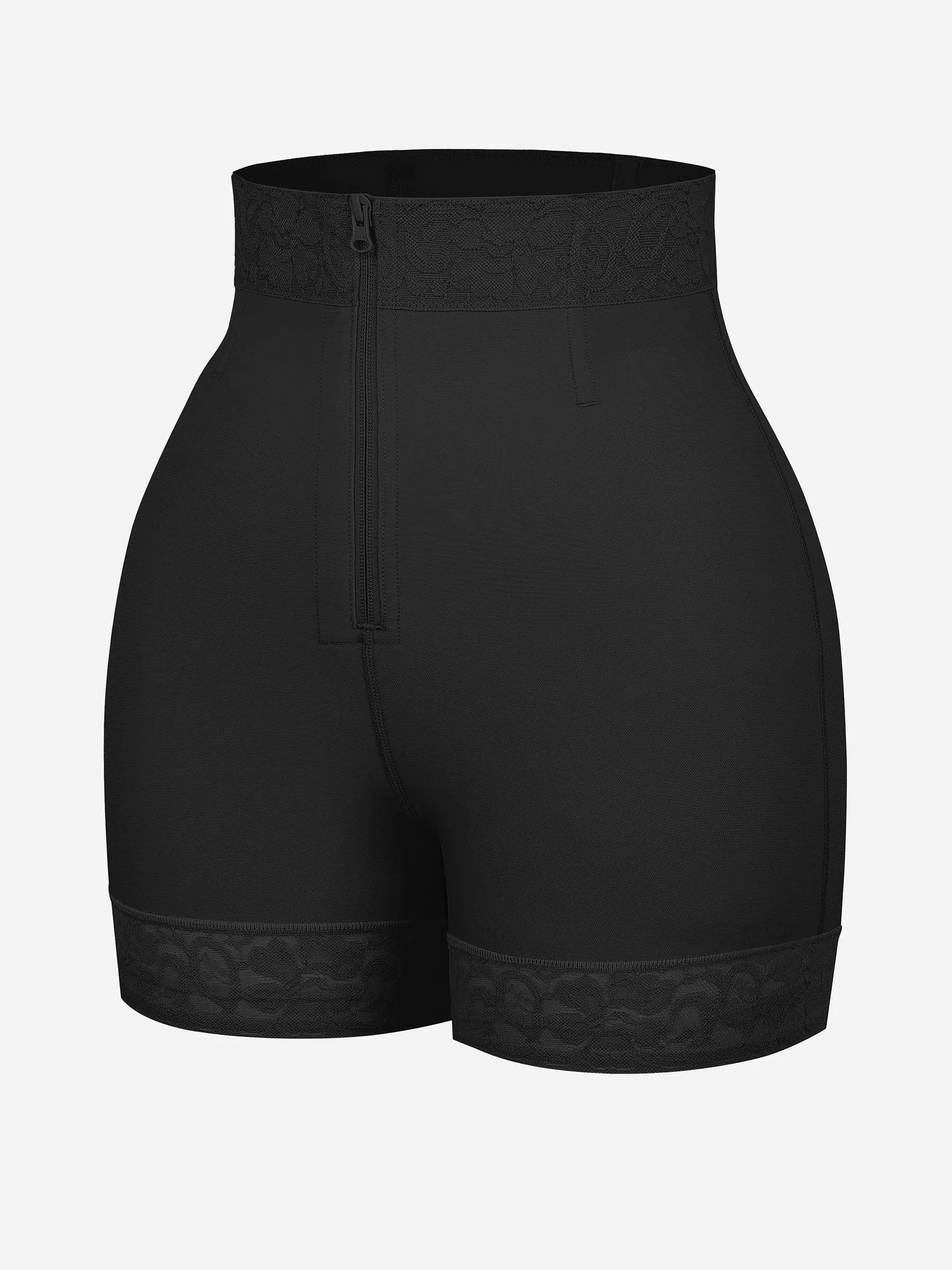Neonwears Tummy Control Shaping Shorts Butt Lifter with Clasps and Zipper