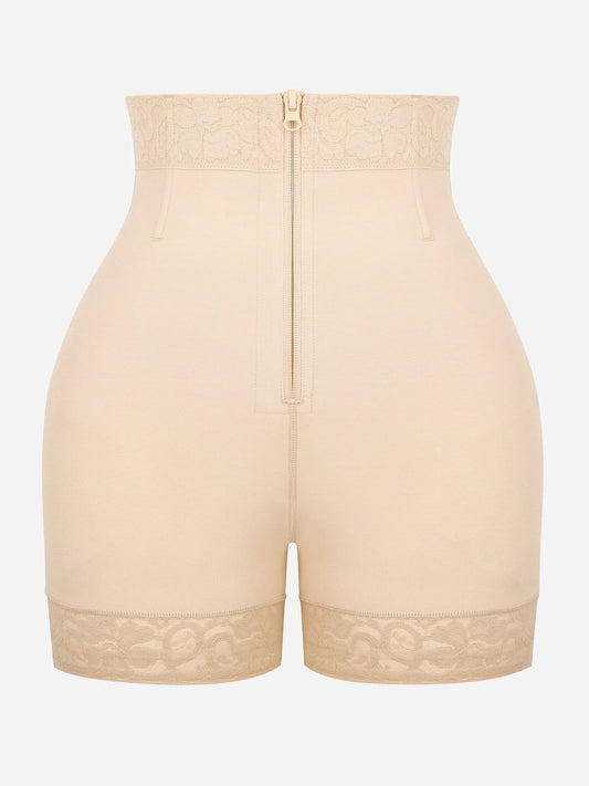 Neonwears Tummy Control Shaping Shorts Butt Lifter with Clasps and Zipper
