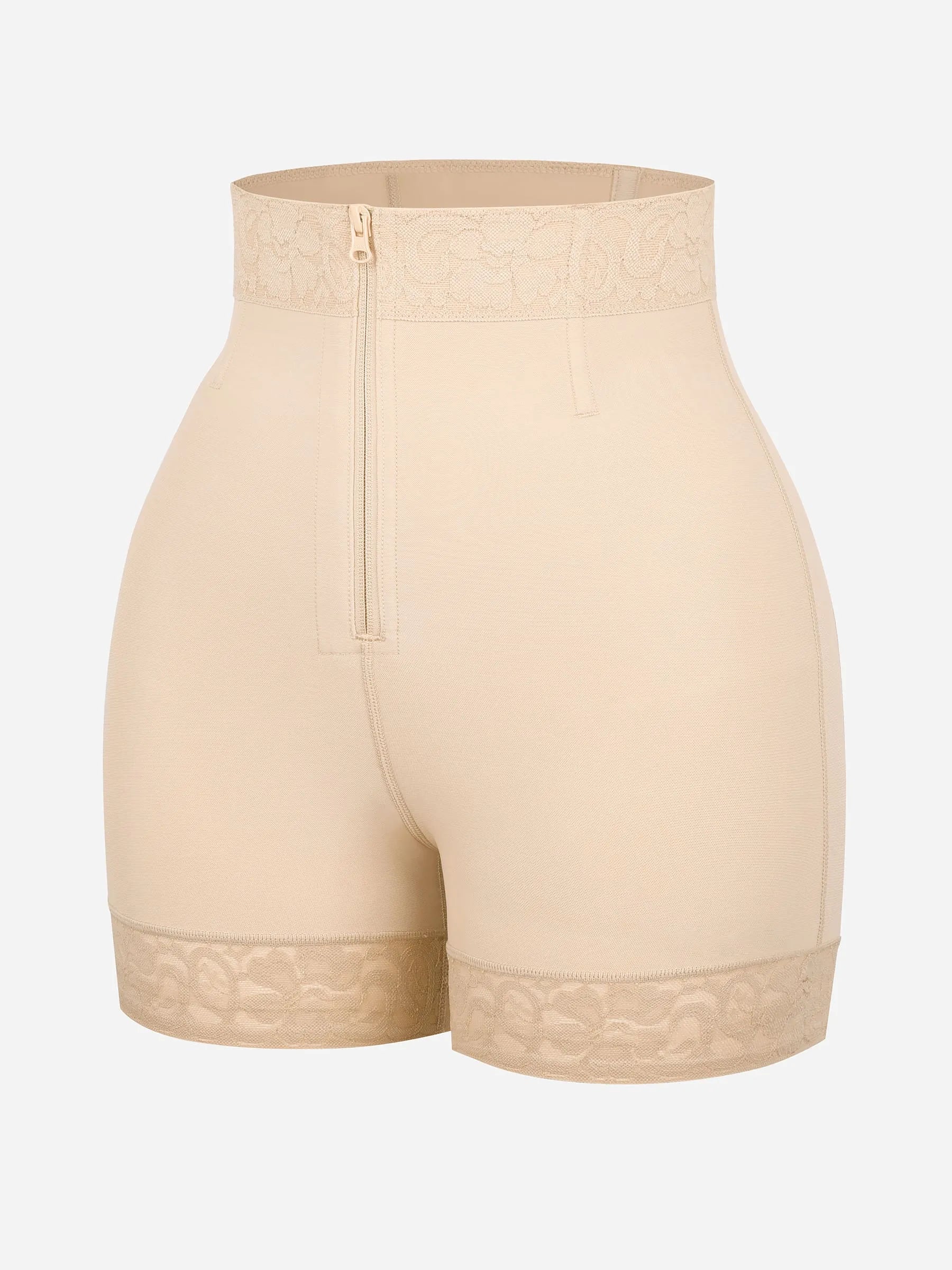 Neonwears Tummy Control Shaping Shorts Butt Lifter with Clasps and Zipper