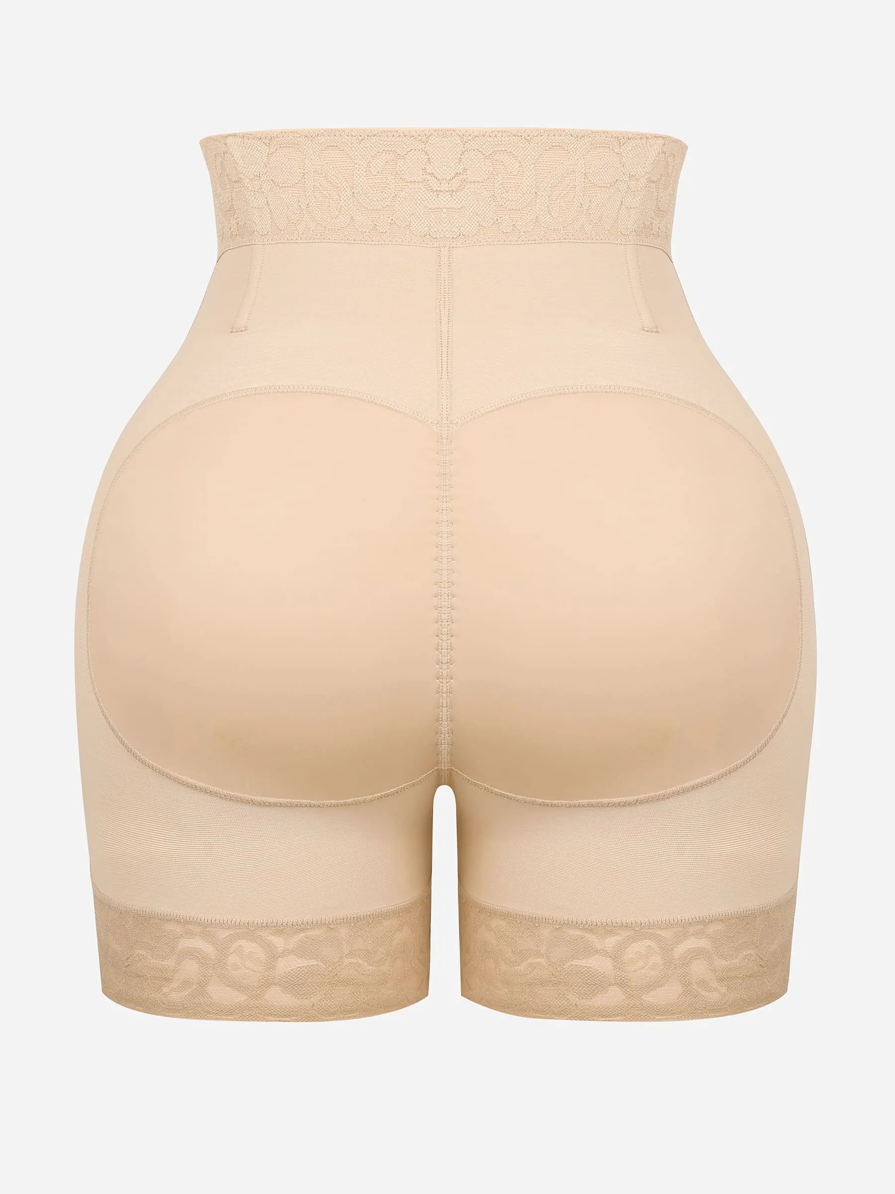 Neonwears Tummy Control Shaping Shorts Butt Lifter with Clasps and Zipper
