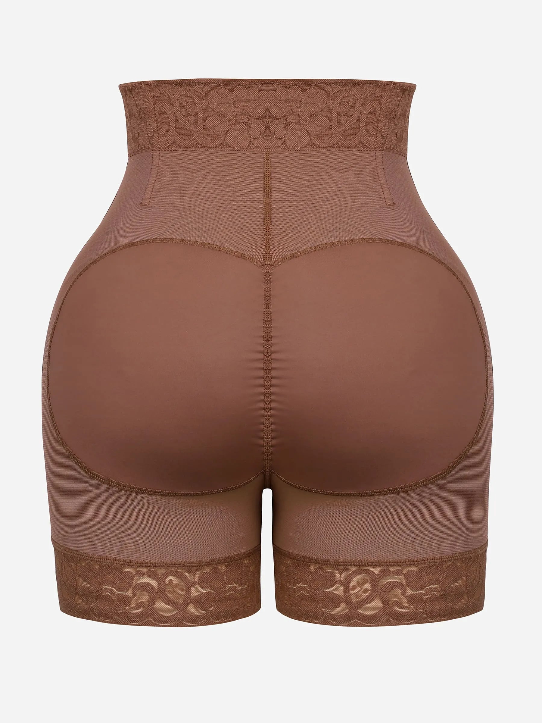 Neonwears Tummy Control Shaping Shorts Butt Lifter with Clasps and Zipper