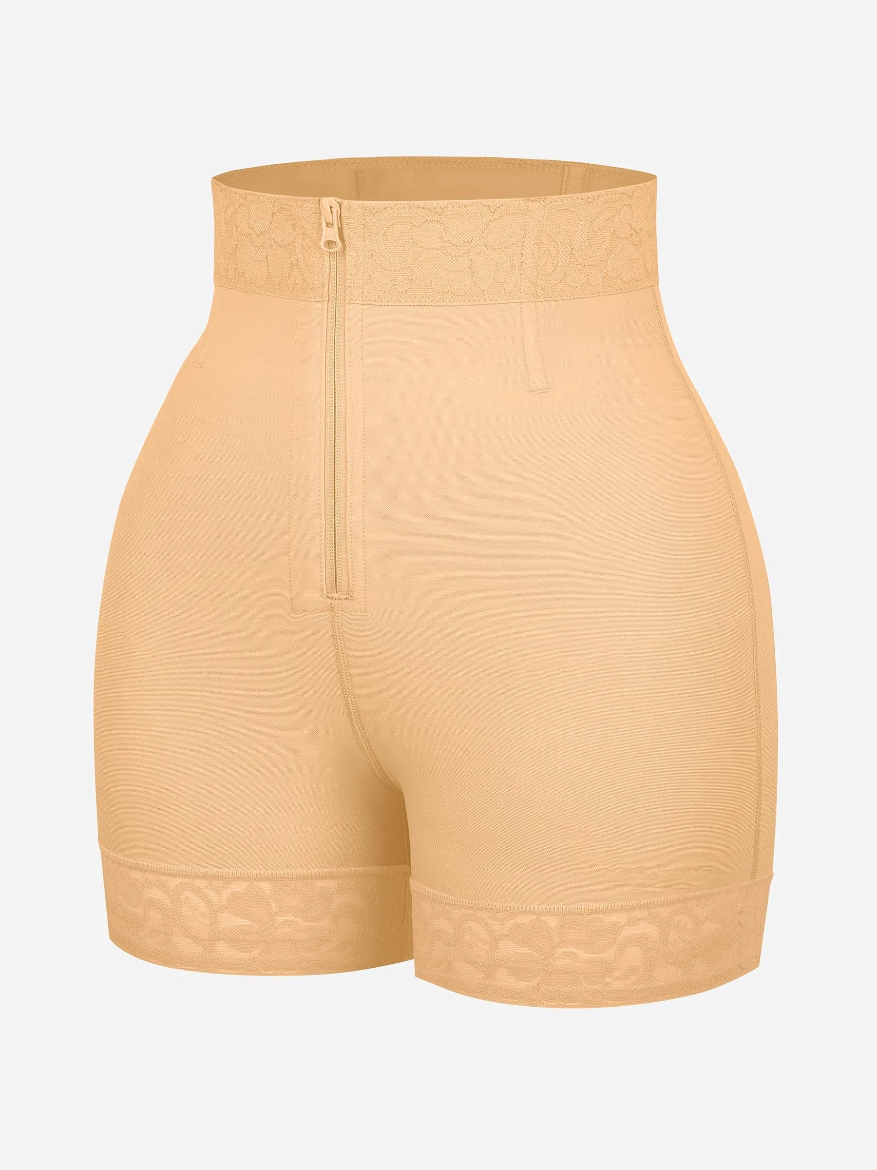 Neonwears Tummy Control Shaping Shorts Butt Lifter with Clasps and Zipper
