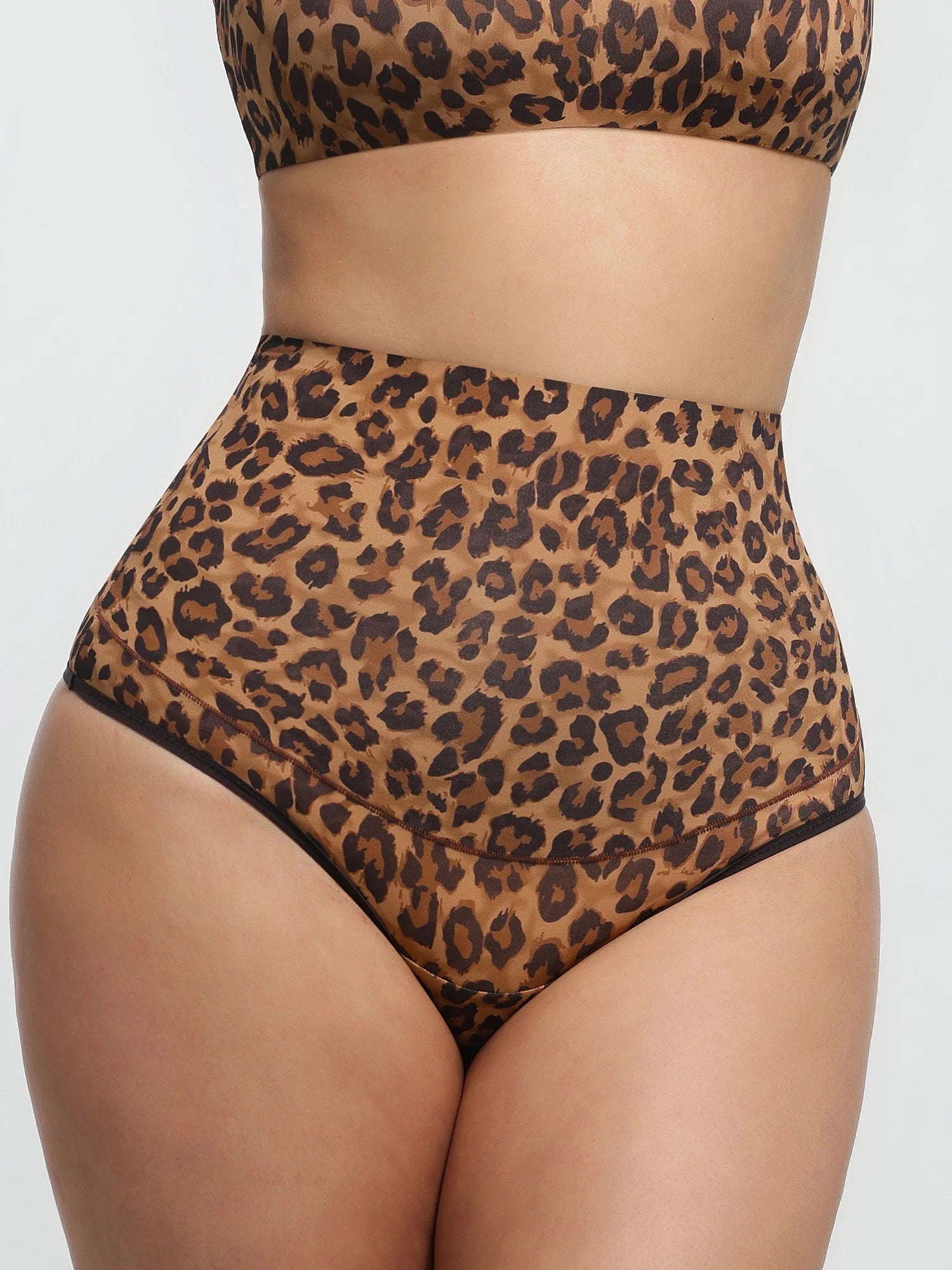 Neonwears Mid-Waisted Thong Tummy Control Shaper Panties