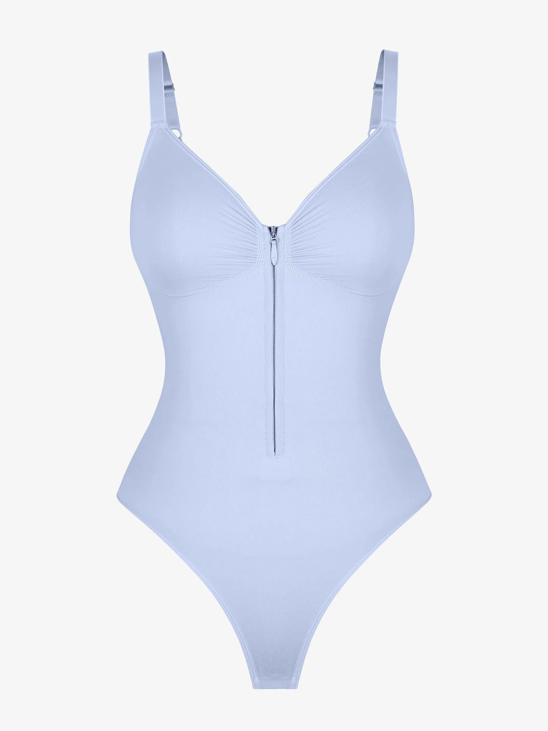 Neonwears Seamless Tummy Control Zipper Bodysuit