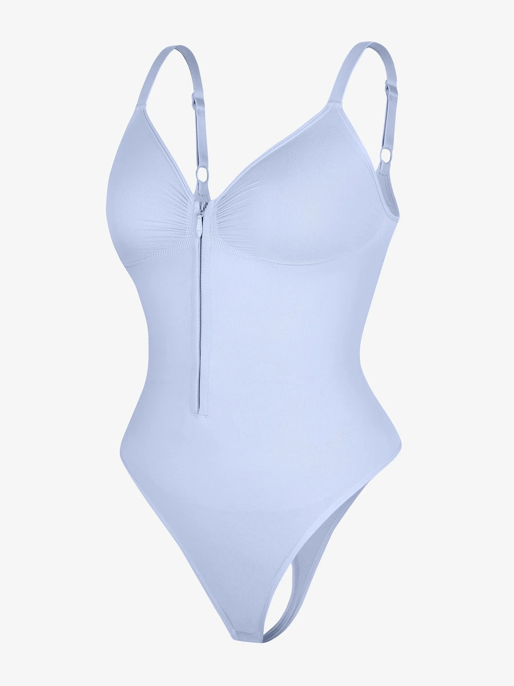 Neonwears Tummy Control Seamless Zipper Shaping Bodysuit