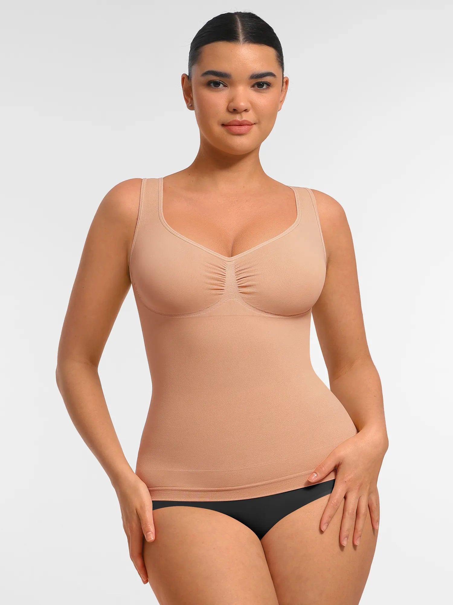 Neonwears Bust Support Waist and Abdomen Control Shape  Wide Straps Tank Top
