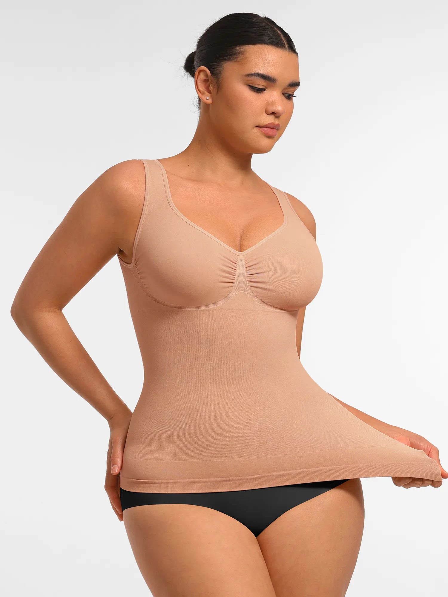 Neonwears Bust Support Waist and Abdomen Control Shape  Wide Straps Tank Top