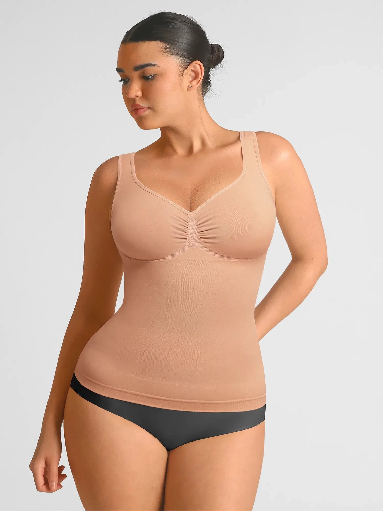 Neonwears Bust Support Waist and Abdomen Control Shape  Wide Straps Tank Top