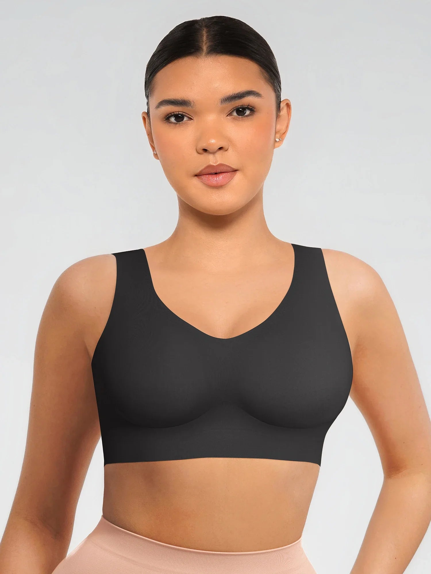 Neonwears Seamless V Neck Comfort Fit Everyday Bra