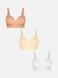 Neonwears Wireless Push-Up Seamless Full Coverage Bra Bundle