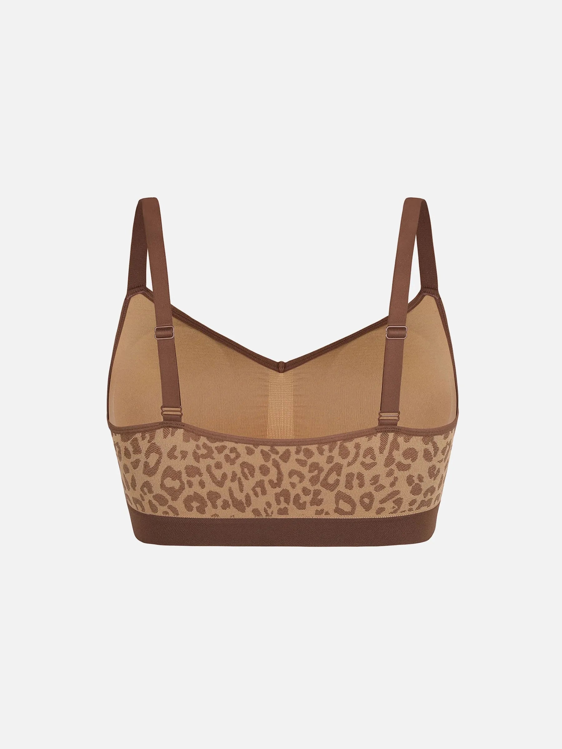 Neonwears Leopard Print Wireless Bra & Panty