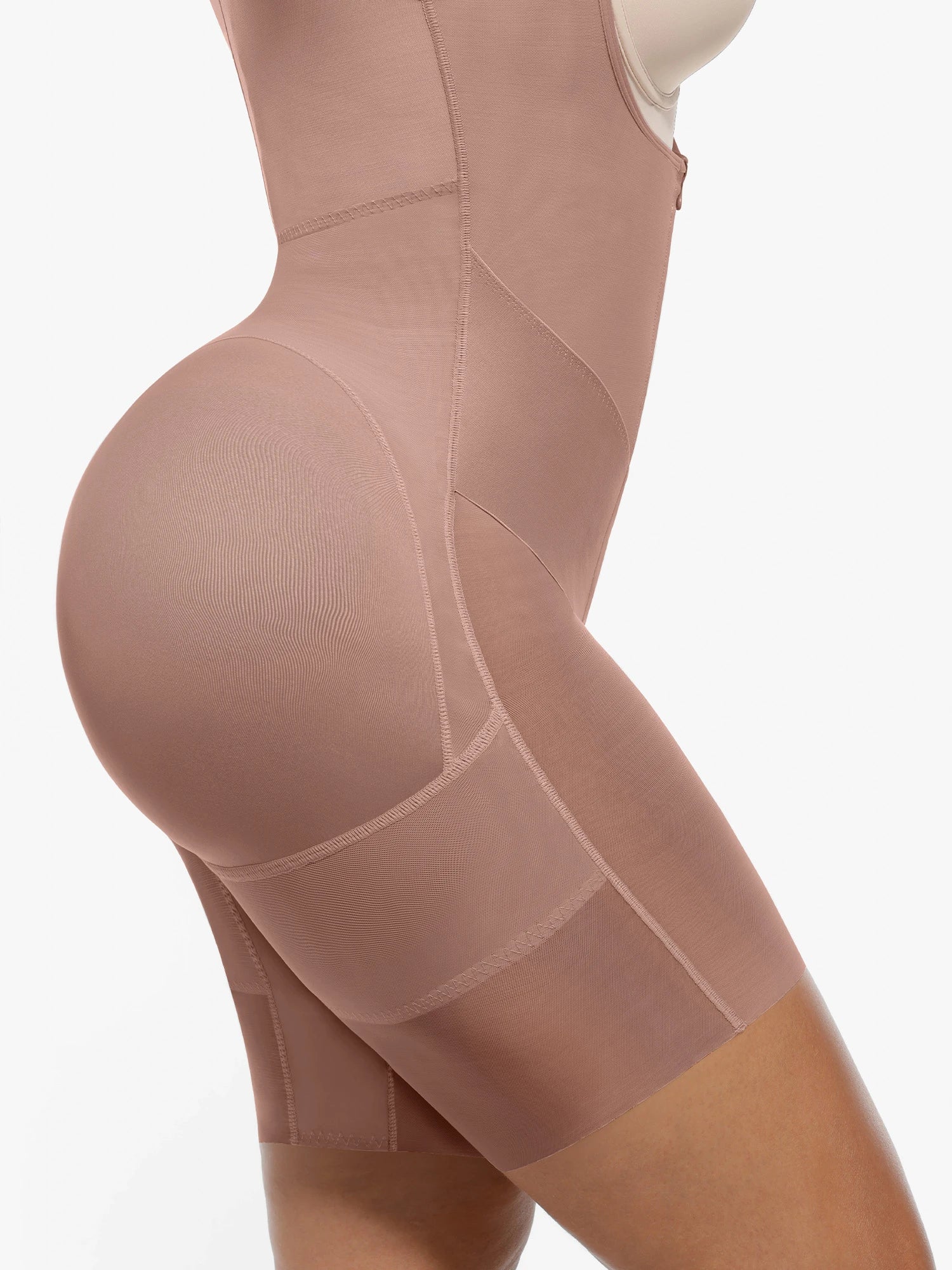U-Shaped Faja Tummy Control Butt Lift Bodysuit