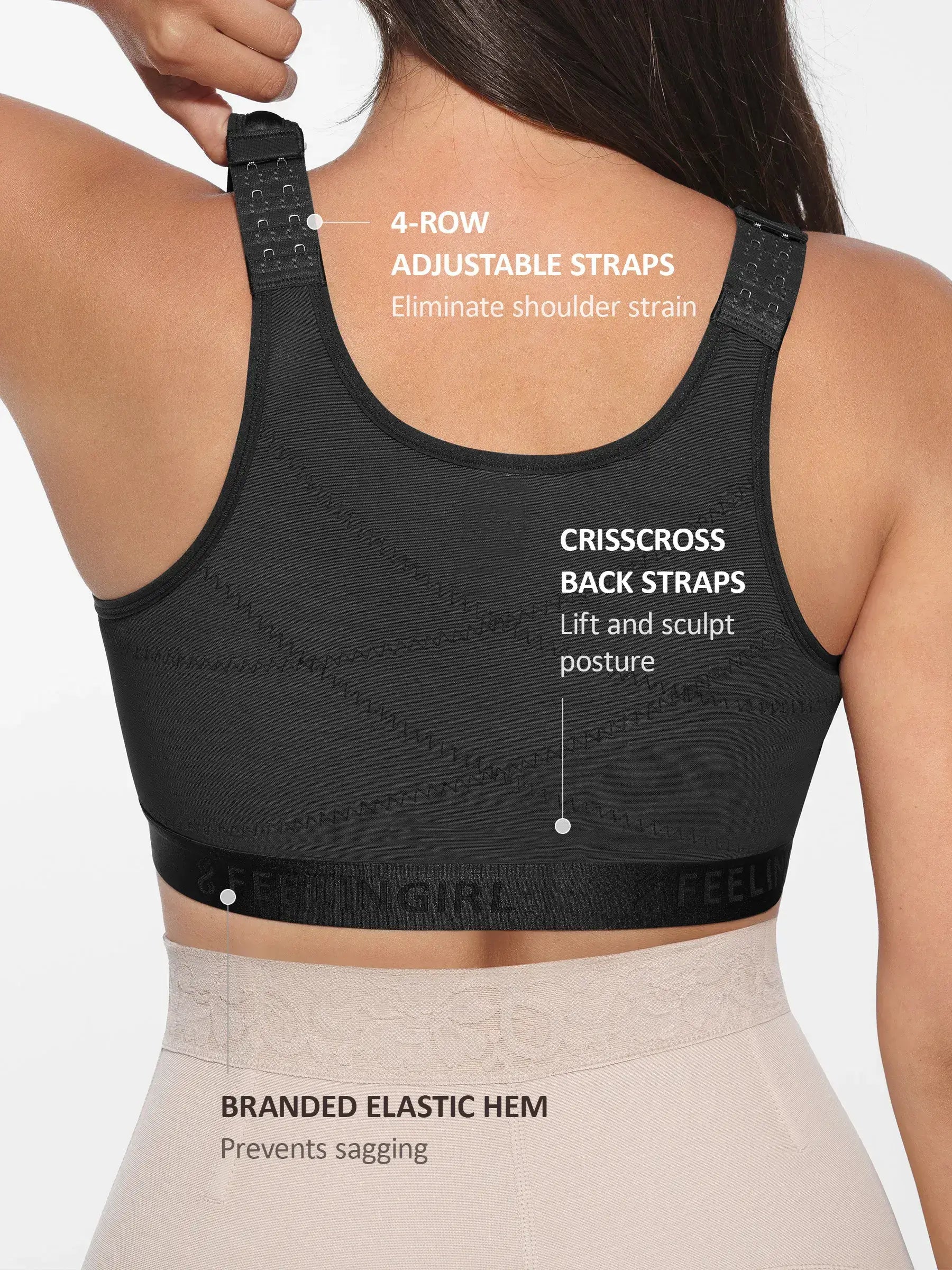 Neonwears Full Coverage Post-Surgery Bra