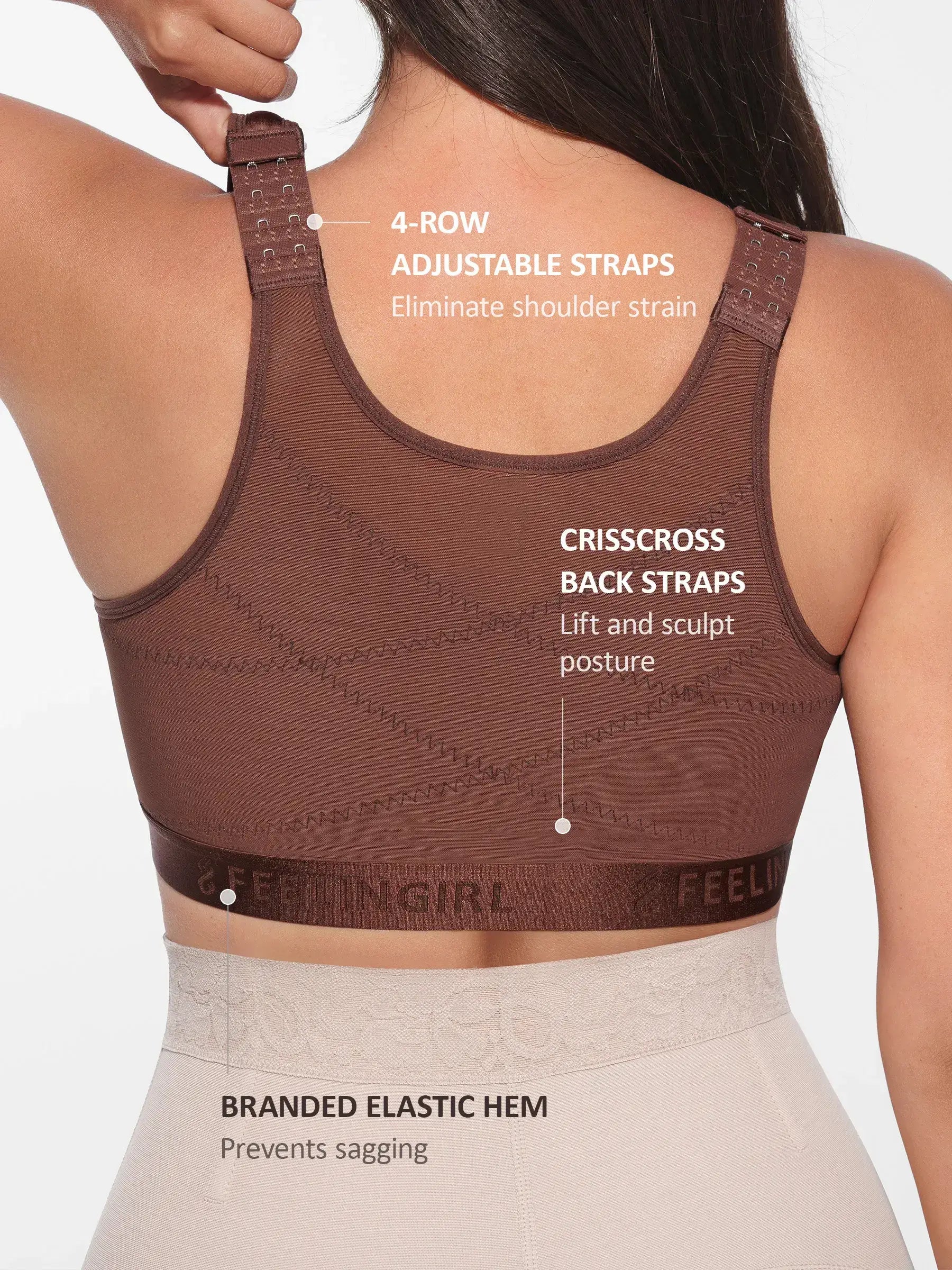 Neonwears Full Coverage Post-Surgery Bra