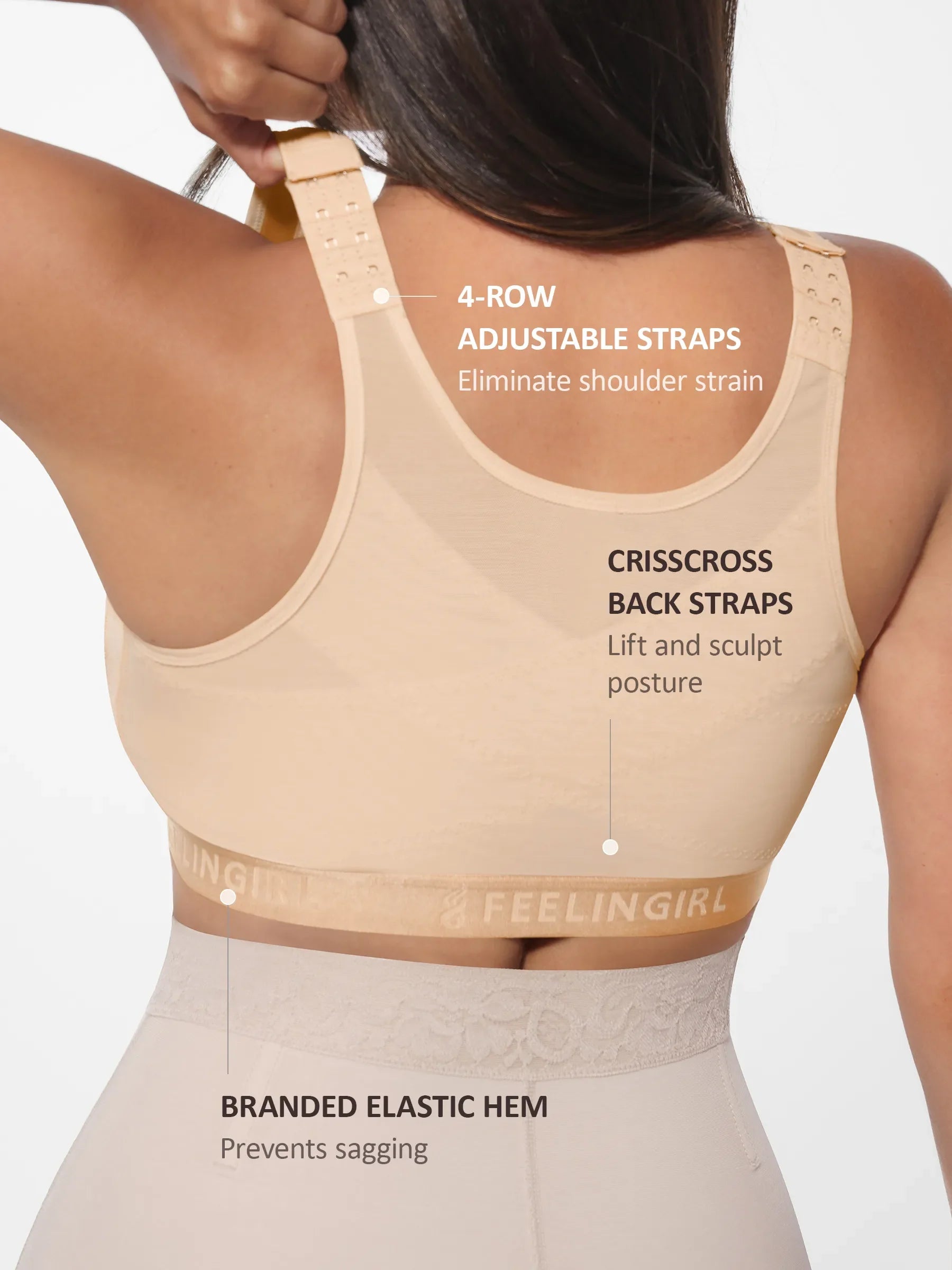 Neonwears Full Coverage Post-Surgery Bra