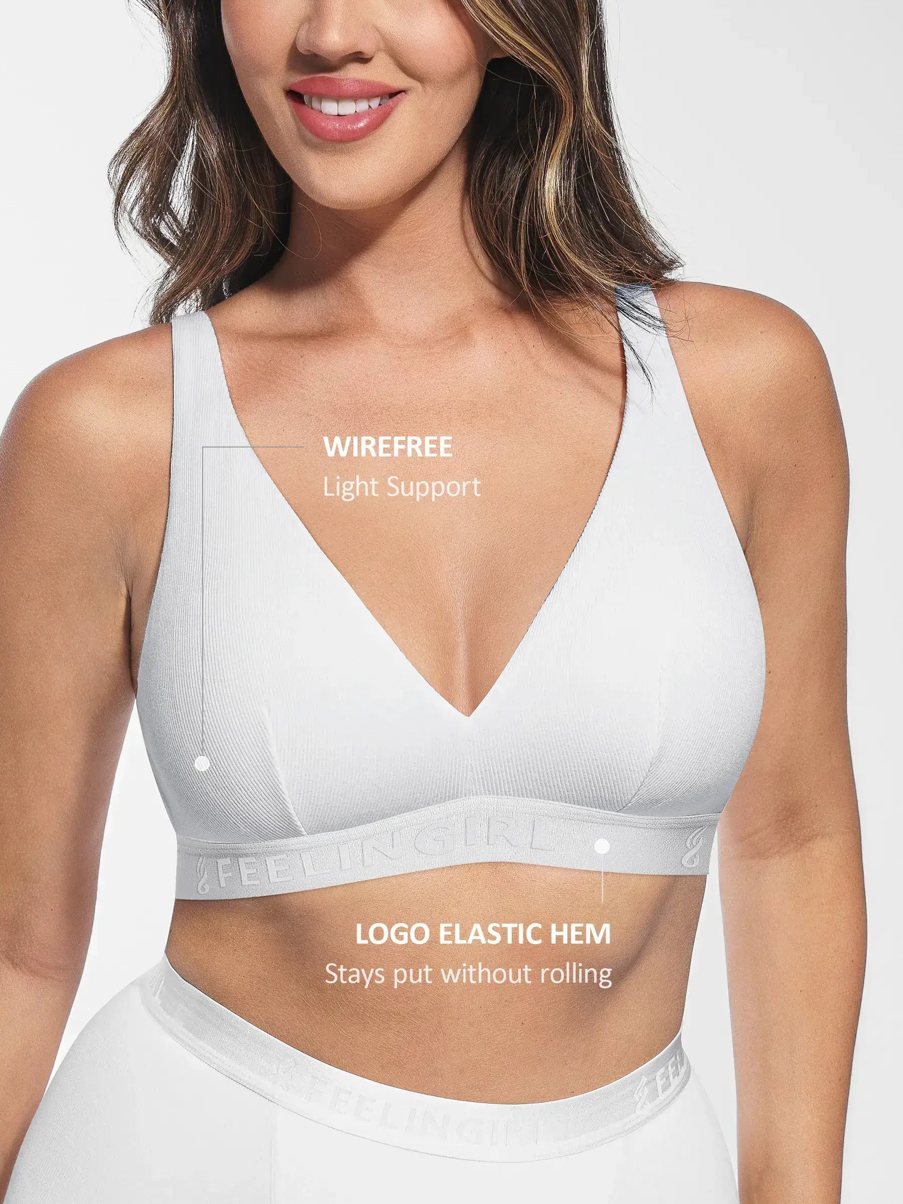 Neonwears FeelCozy No Underwire Light Support Modal Bra