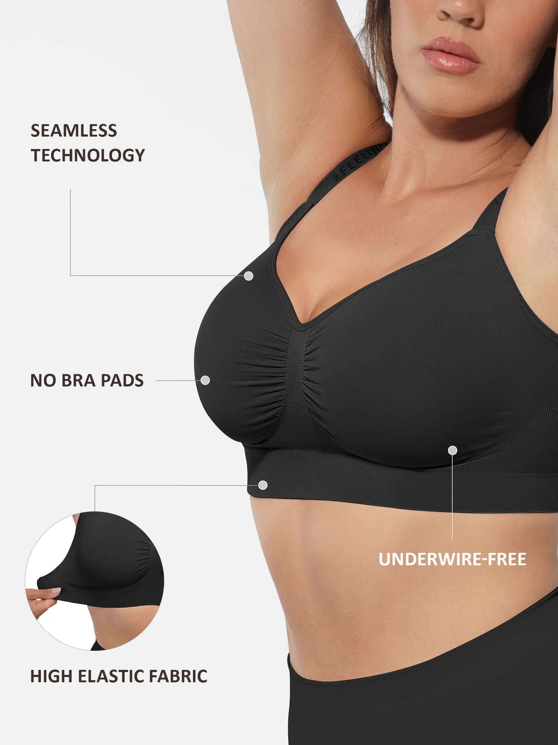 Neonwears Seamless Wireless Bra